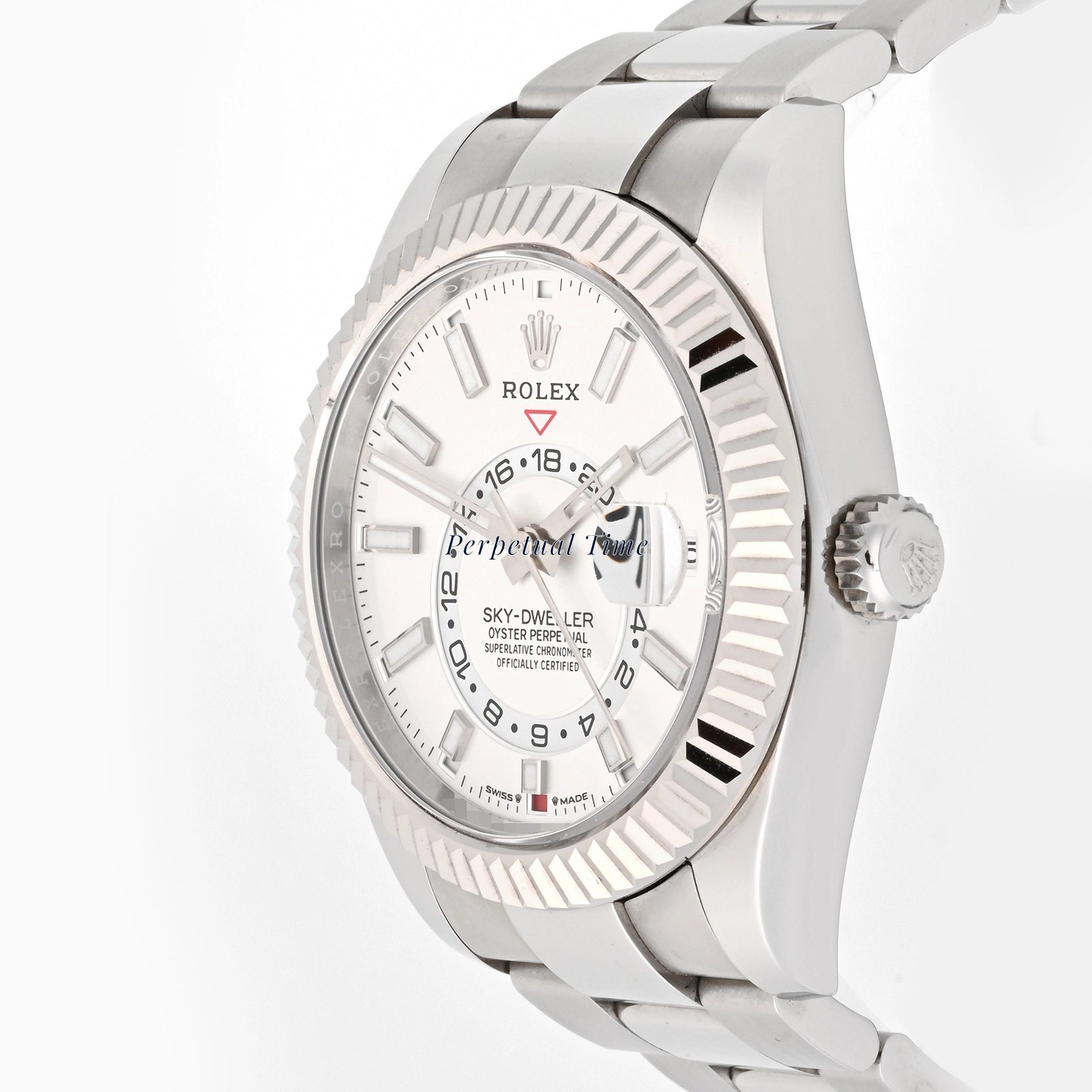 Rolex SkyDweller White Index Dial on Oyster 336934 Card 2024
