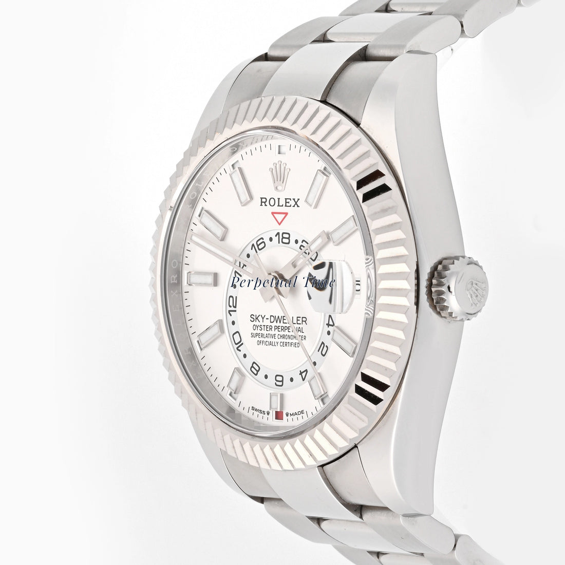 Rolex SkyDweller White Index Dial on Oyster 336934 Card 2024