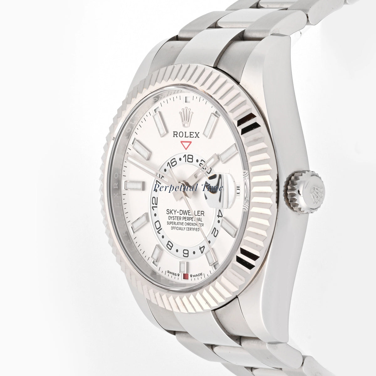 Rolex SkyDweller White Index Dial on Oyster 336934 Card 2024