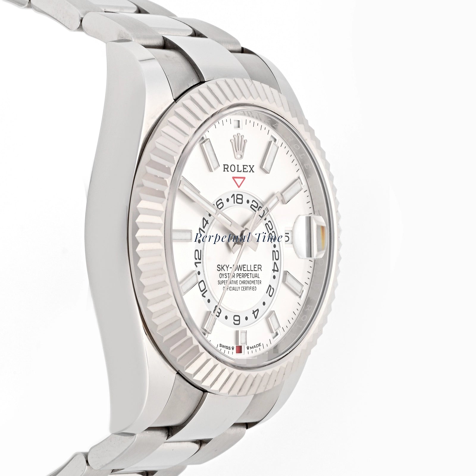 Rolex SkyDweller White Index Dial on Oyster 336934 Card 2024