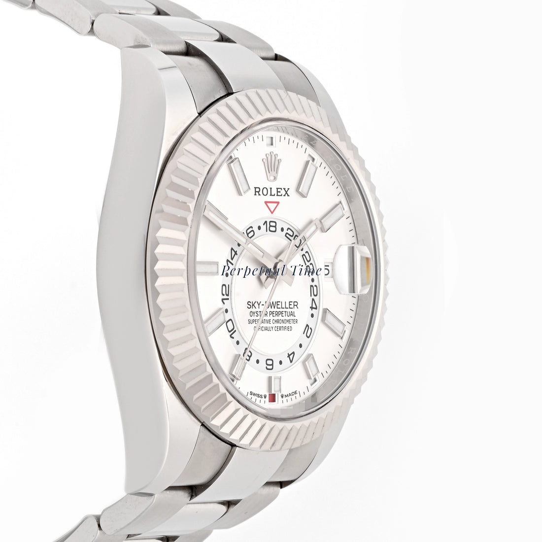 Rolex SkyDweller White Index Dial on Oyster 336934 Card 2024