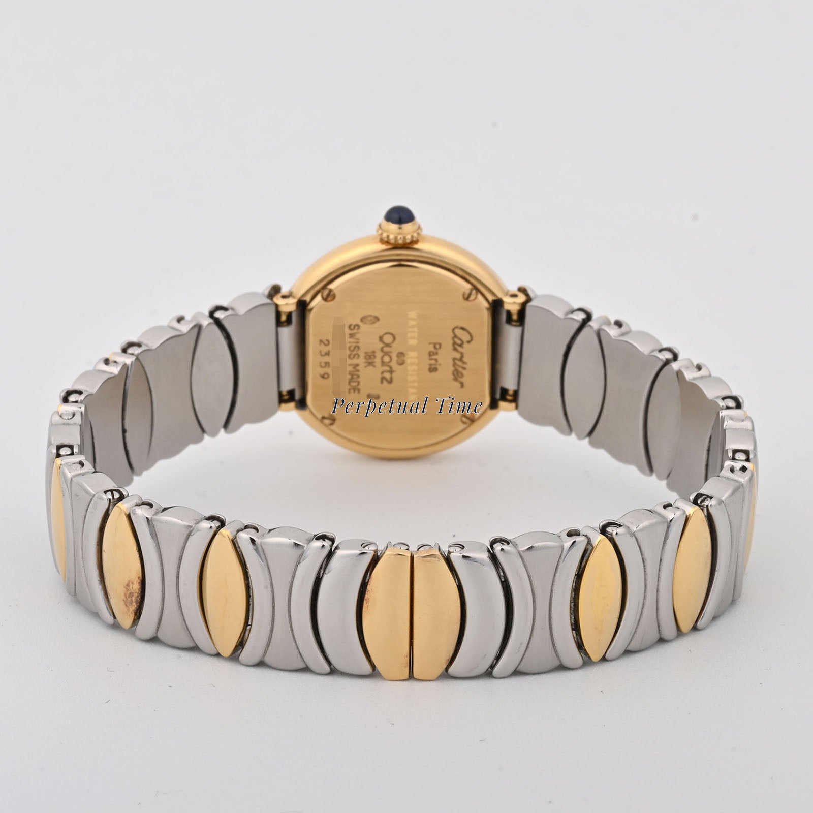 Cartier COUDRÉE COLISÉE White Roman Dial on Bracelet band W40001F2