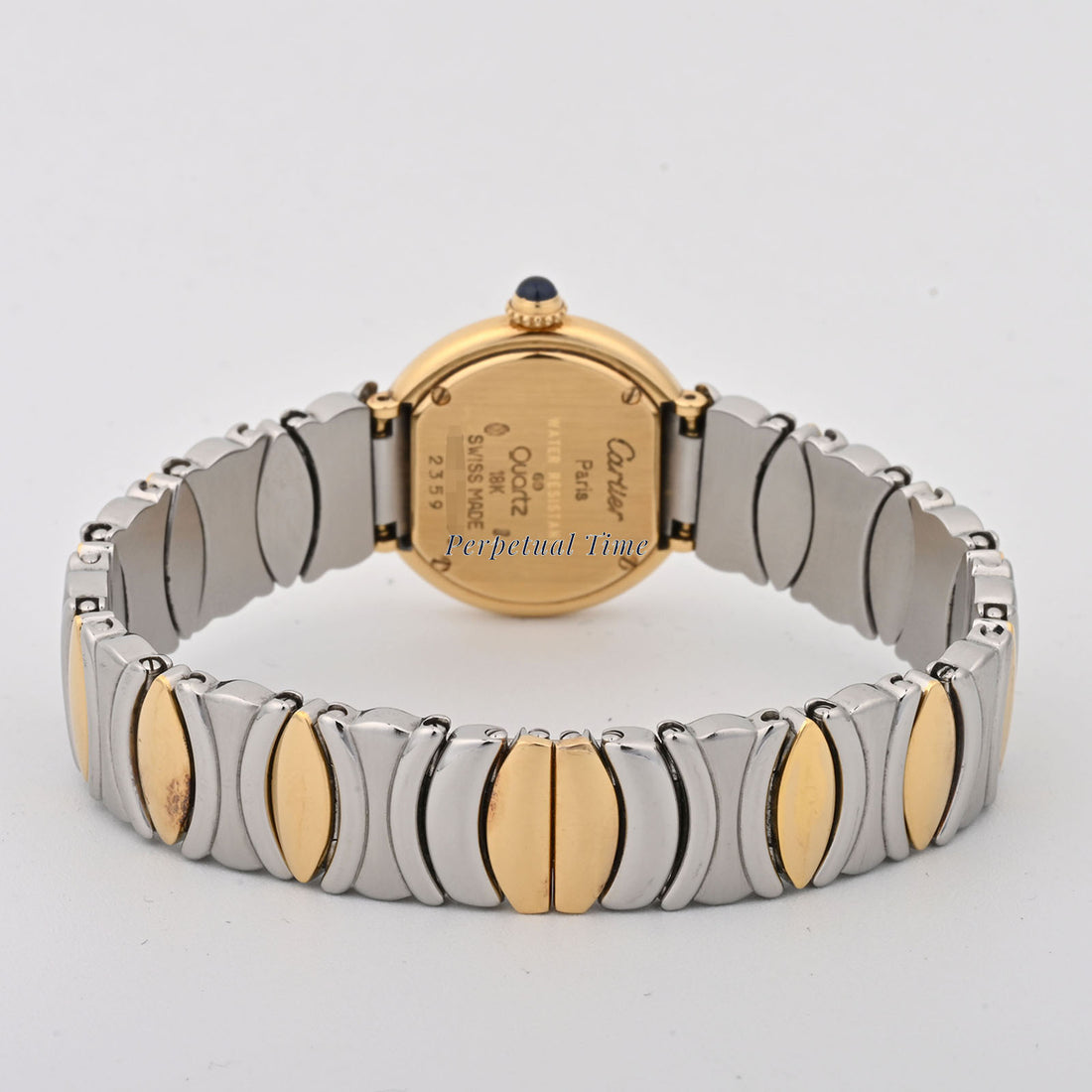Cartier COUDRÉE COLISÉE White Roman Dial on Bracelet band W40001F2