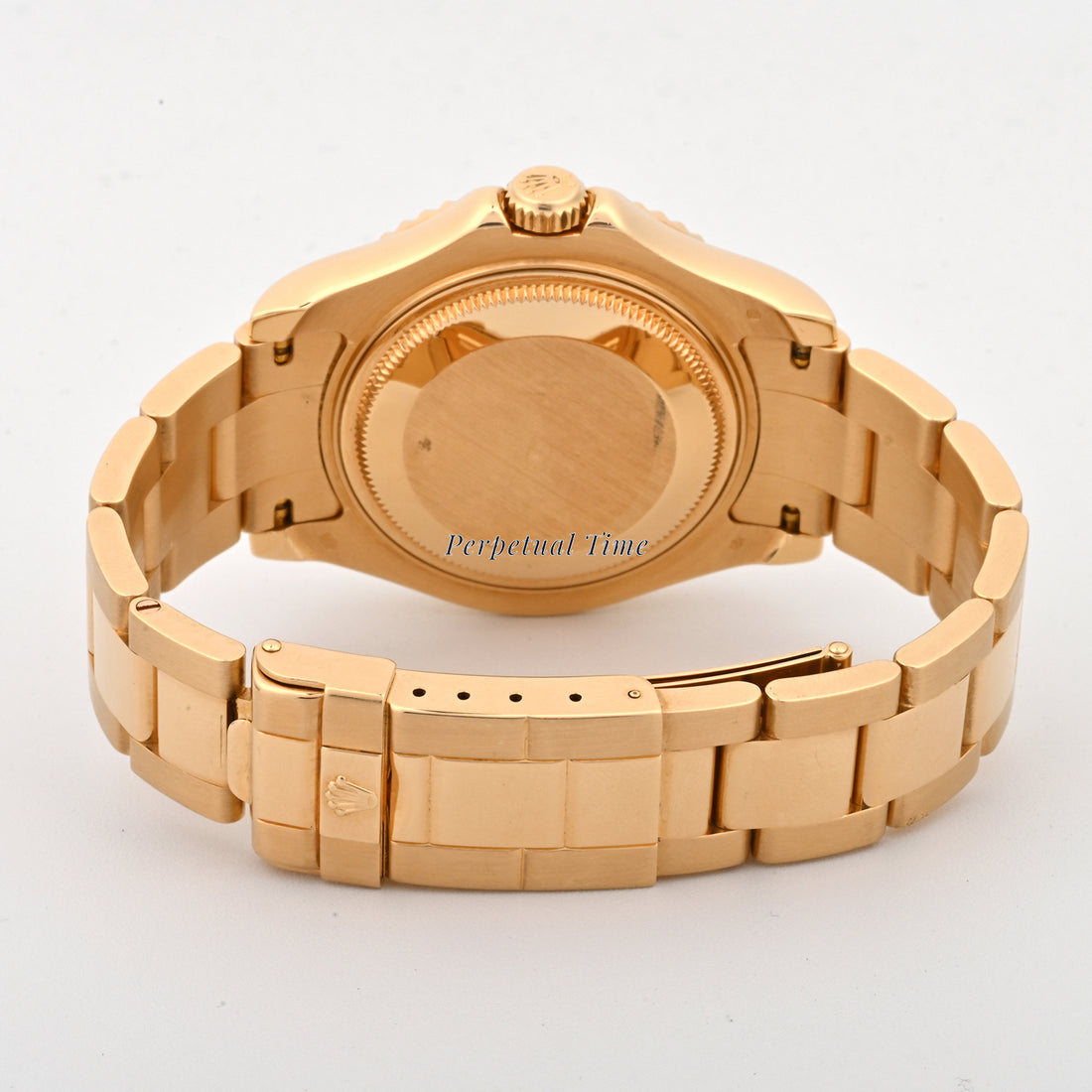 rolex Yacht Master white Dial on Oyster band 168628