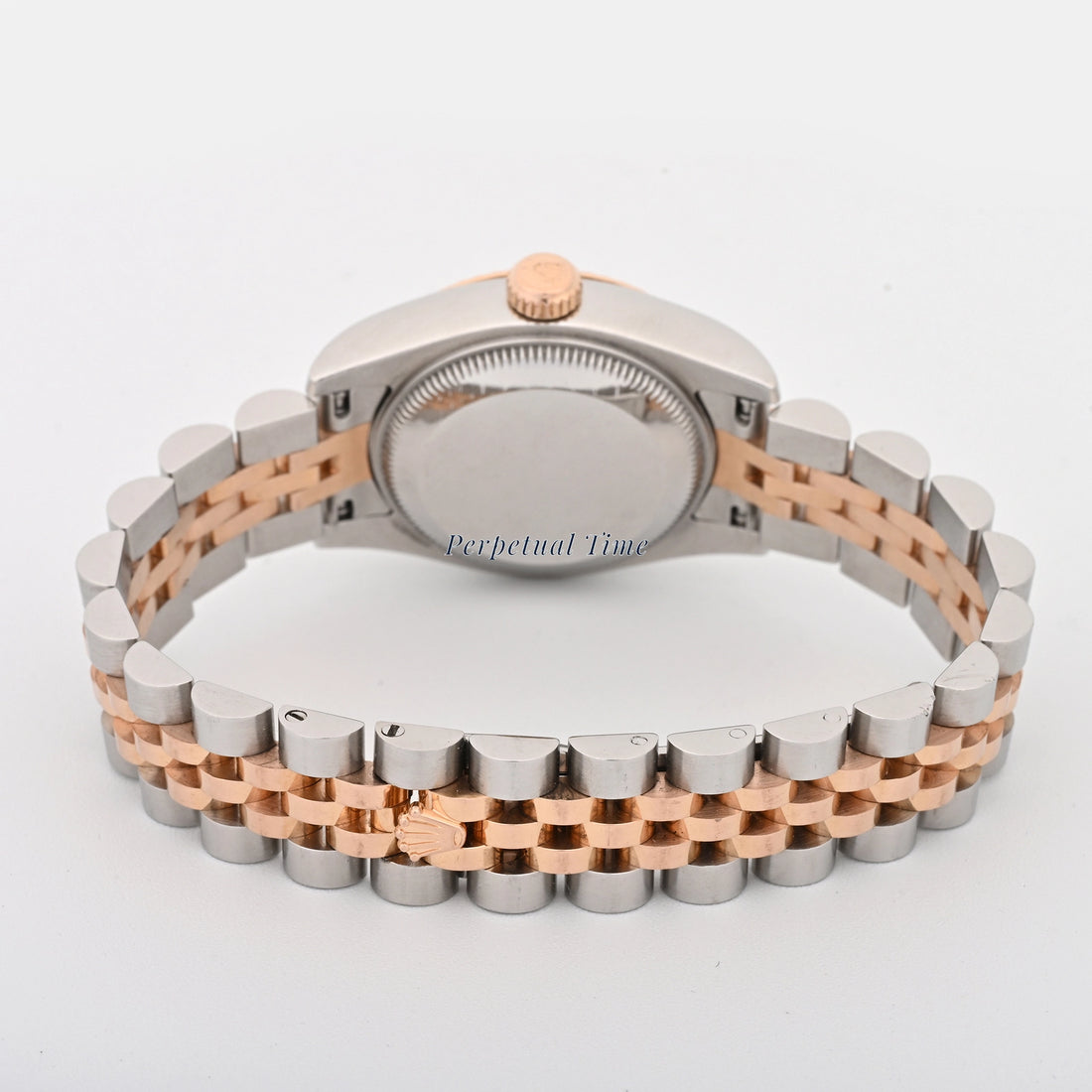 Rolex Datejust Lady Pink Stick Dial on Jubilee 179171 Card 2013