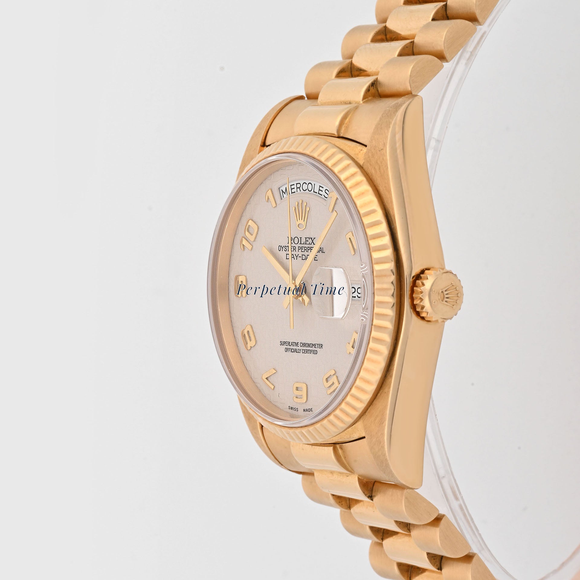 Rolex Day Date 36 Computer dial Dial on President band 18038