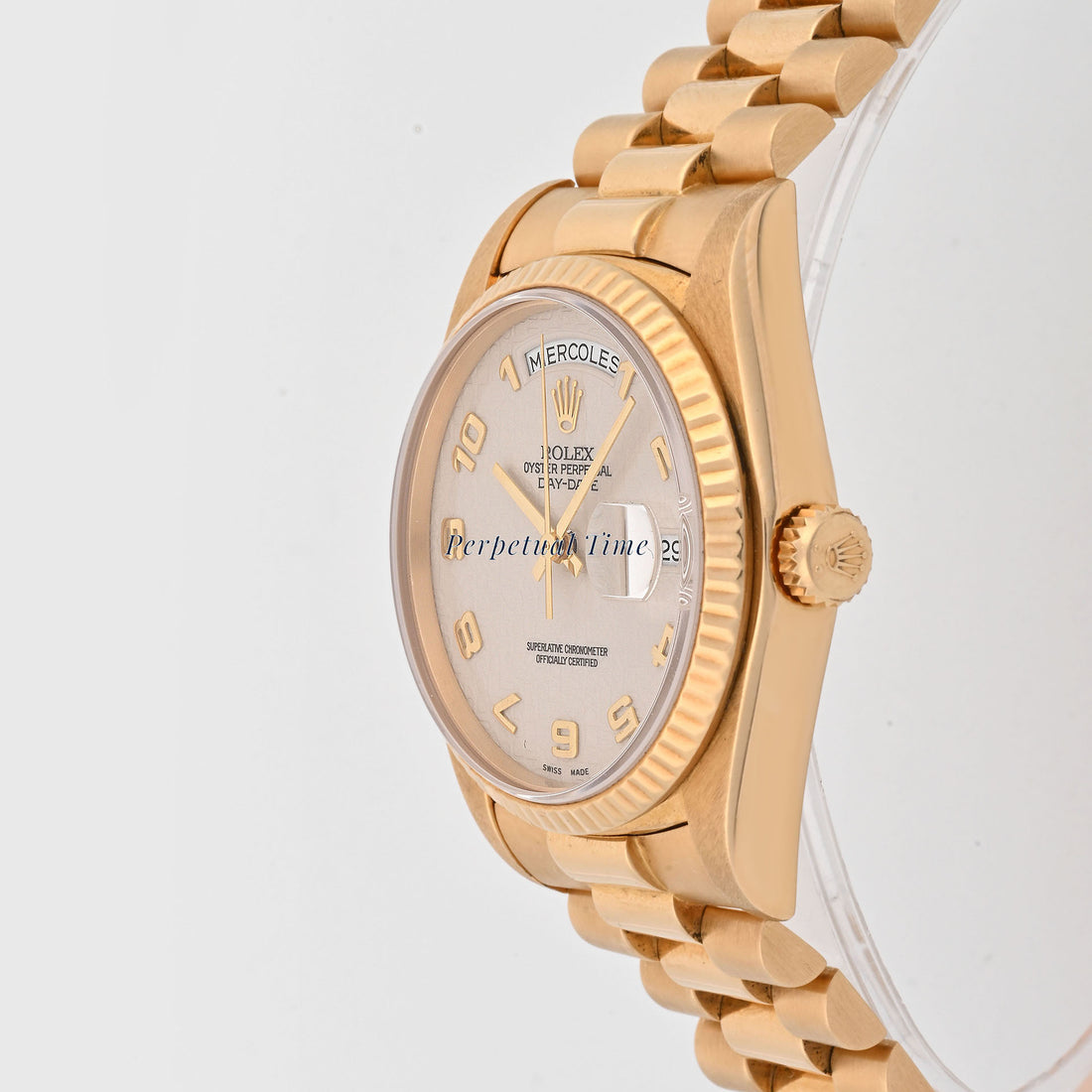Rolex Day Date 36 Computer dial Dial on President band 18038