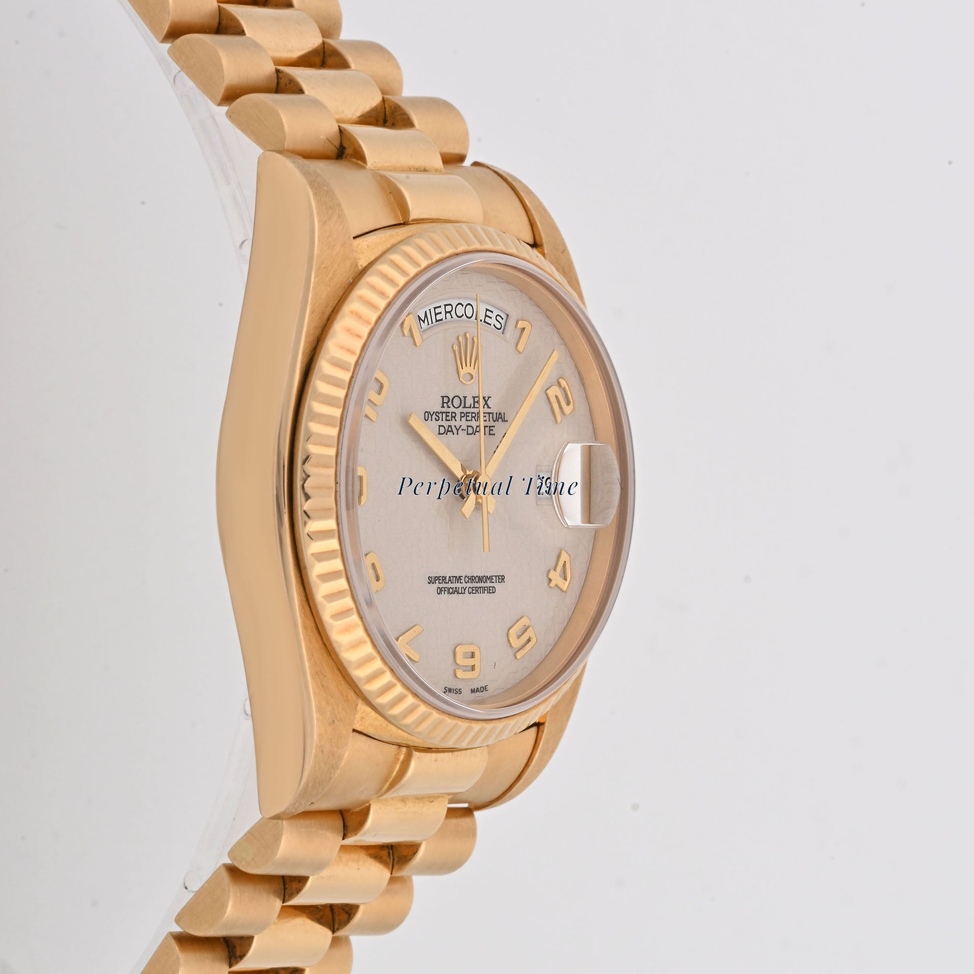 Rolex Day Date 36 Computer dial Dial on President band 18038