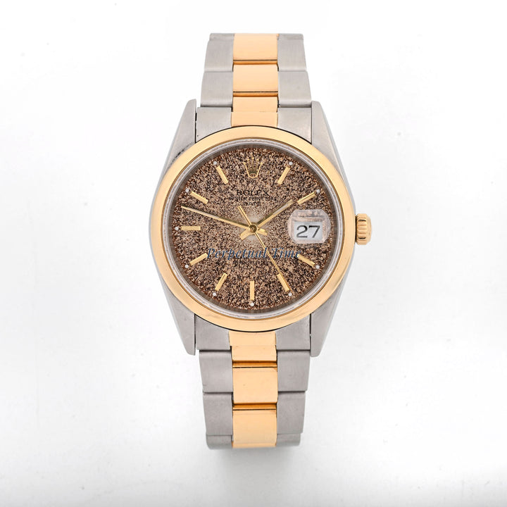 Rolex Oyster Perpetual Date Original Stick Dial Dial on Oyster band 15203