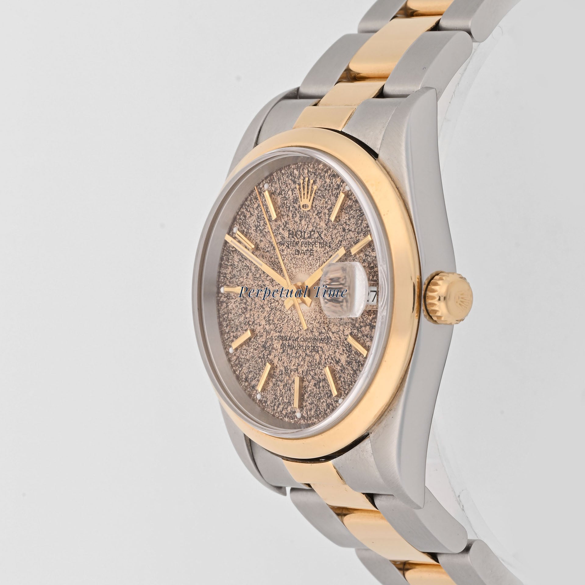 Rolex Oyster Perpetual Date Original Stick Dial Dial on Oyster band 15203