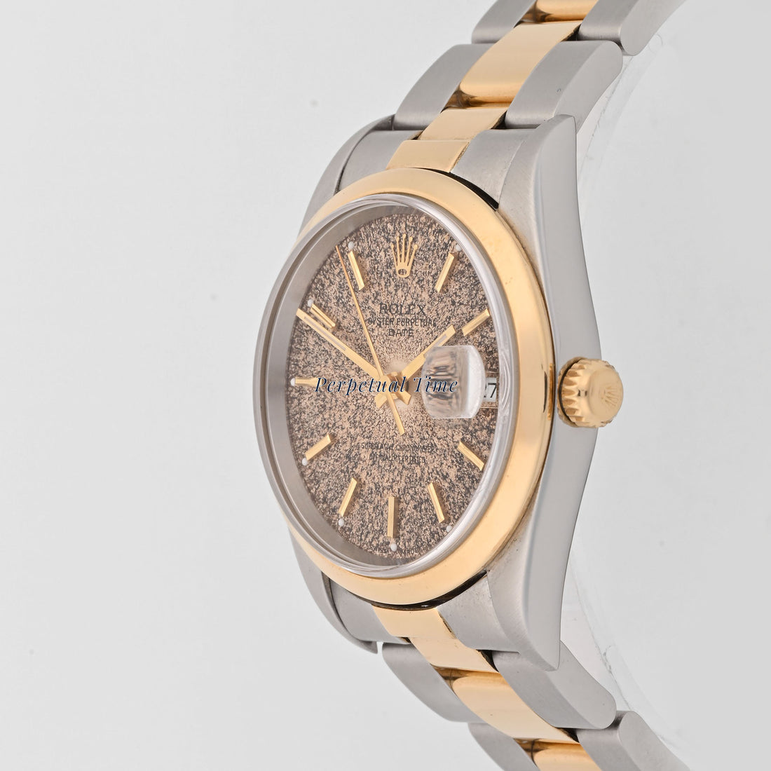 Rolex Oyster Perpetual Date Original Stick Dial Dial on Oyster band 15203