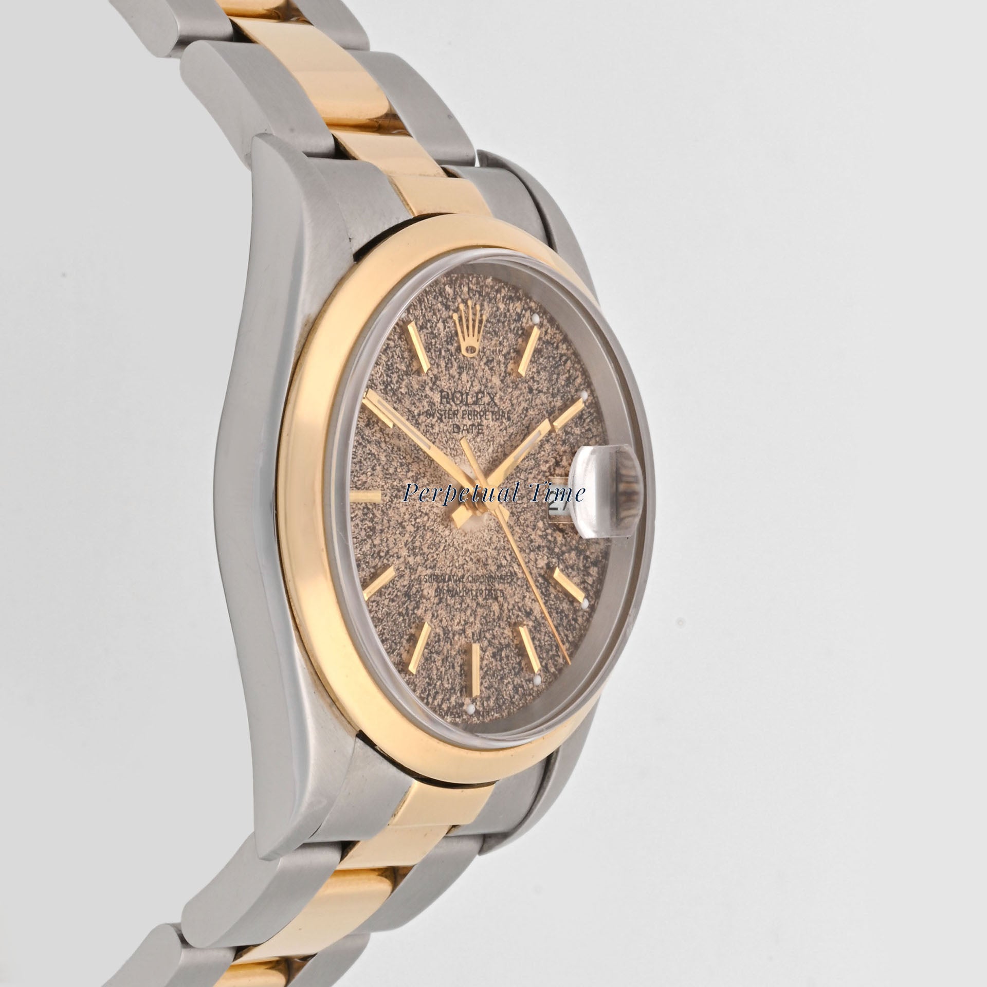 Rolex Oyster Perpetual Date Original Stick Dial Dial on Oyster band 15203