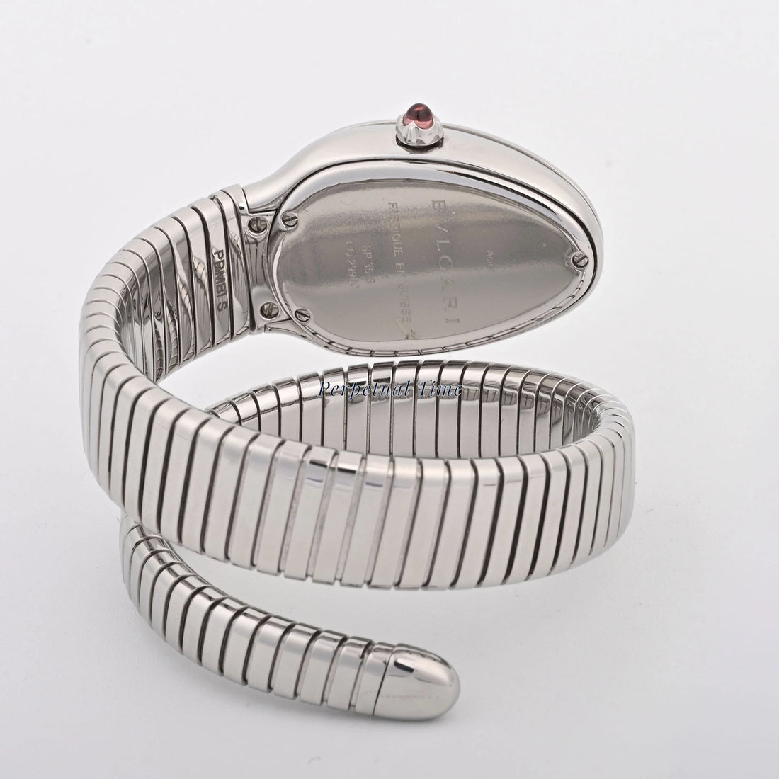 Bvlgari Serpenti Tubogas Black Dial on Spiral 102182SP35S