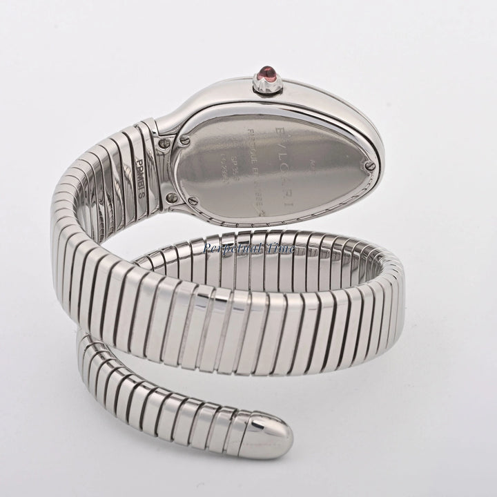 Bvlgari Serpenti Tubogas Black Dial on Spiral 102182SP35S