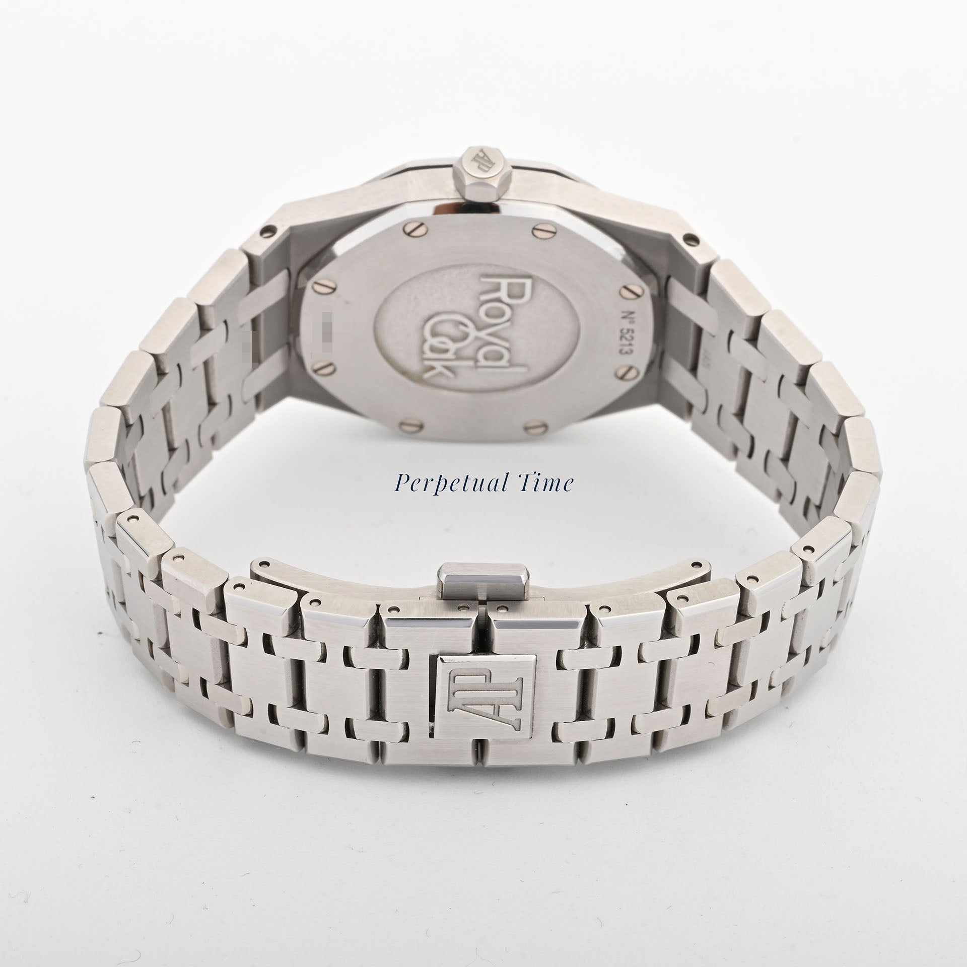 Audemars Piguet Royal Oak 33mm Stainless Steel 67651ST Black Dial Diamond Bezel