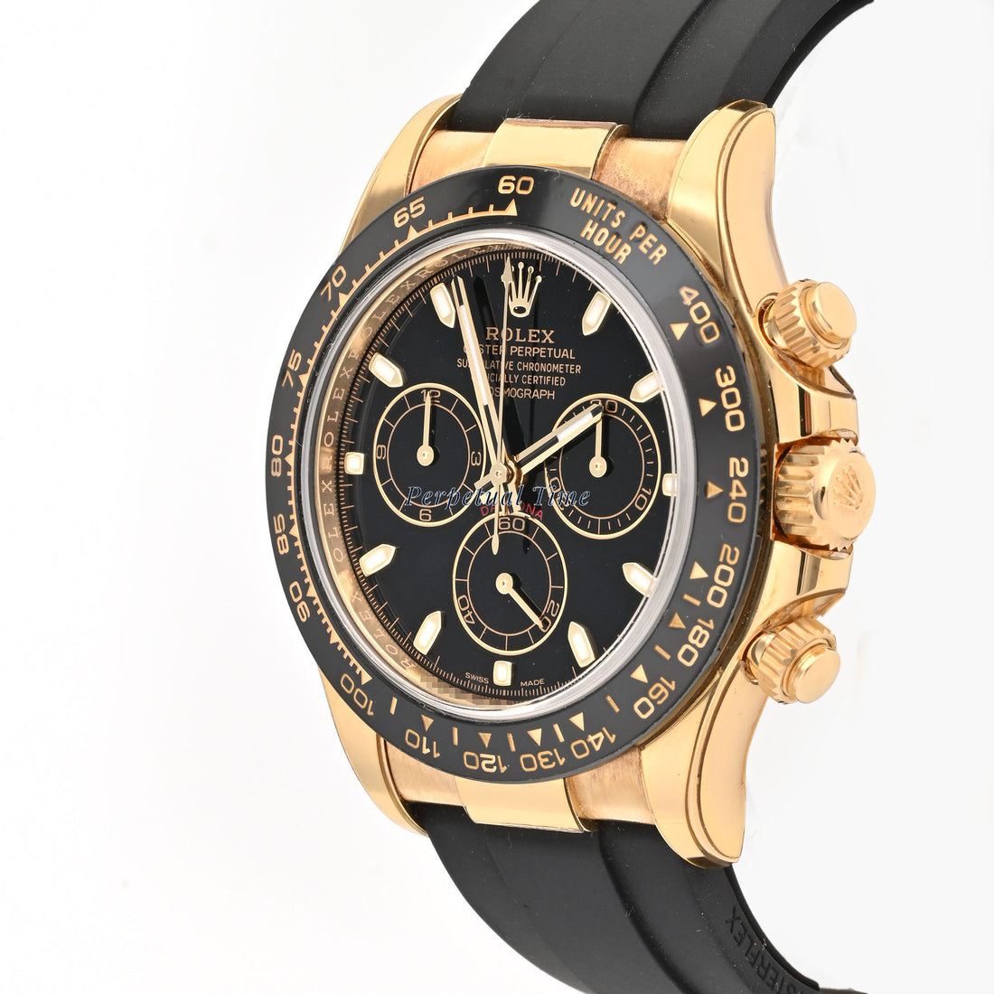 Rolex Daytona Oysterflex 40mm Black Dial Ceramic Bezel