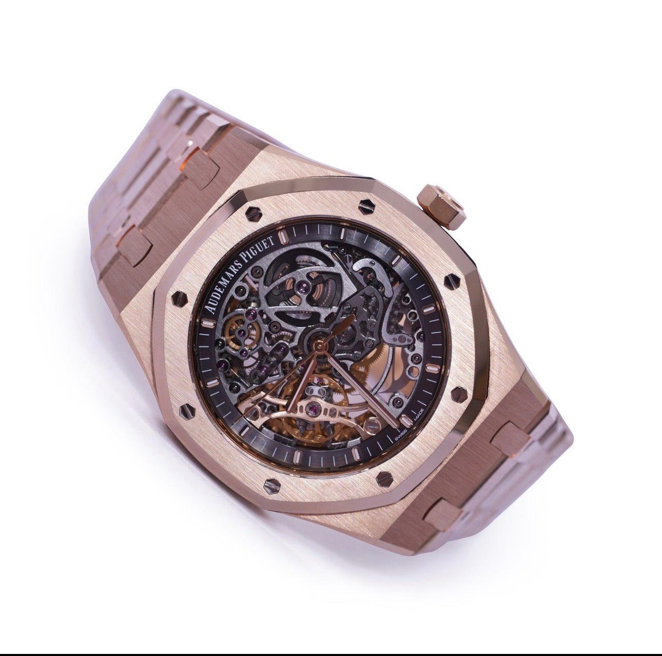 Audemars Piguet Royal Oak Skeleton Rose Gold | 15407OR.OO.1220OR.01|