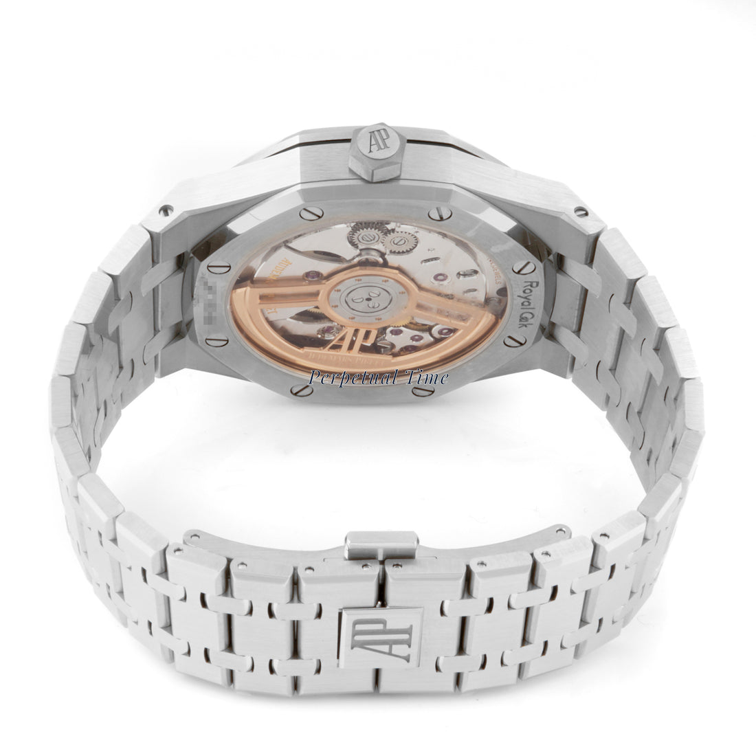 Audemars Piguet Royal Oak 41mm Stainless Steel 15510ST Green  Dial | Stick hour markers, Octagonal bezel