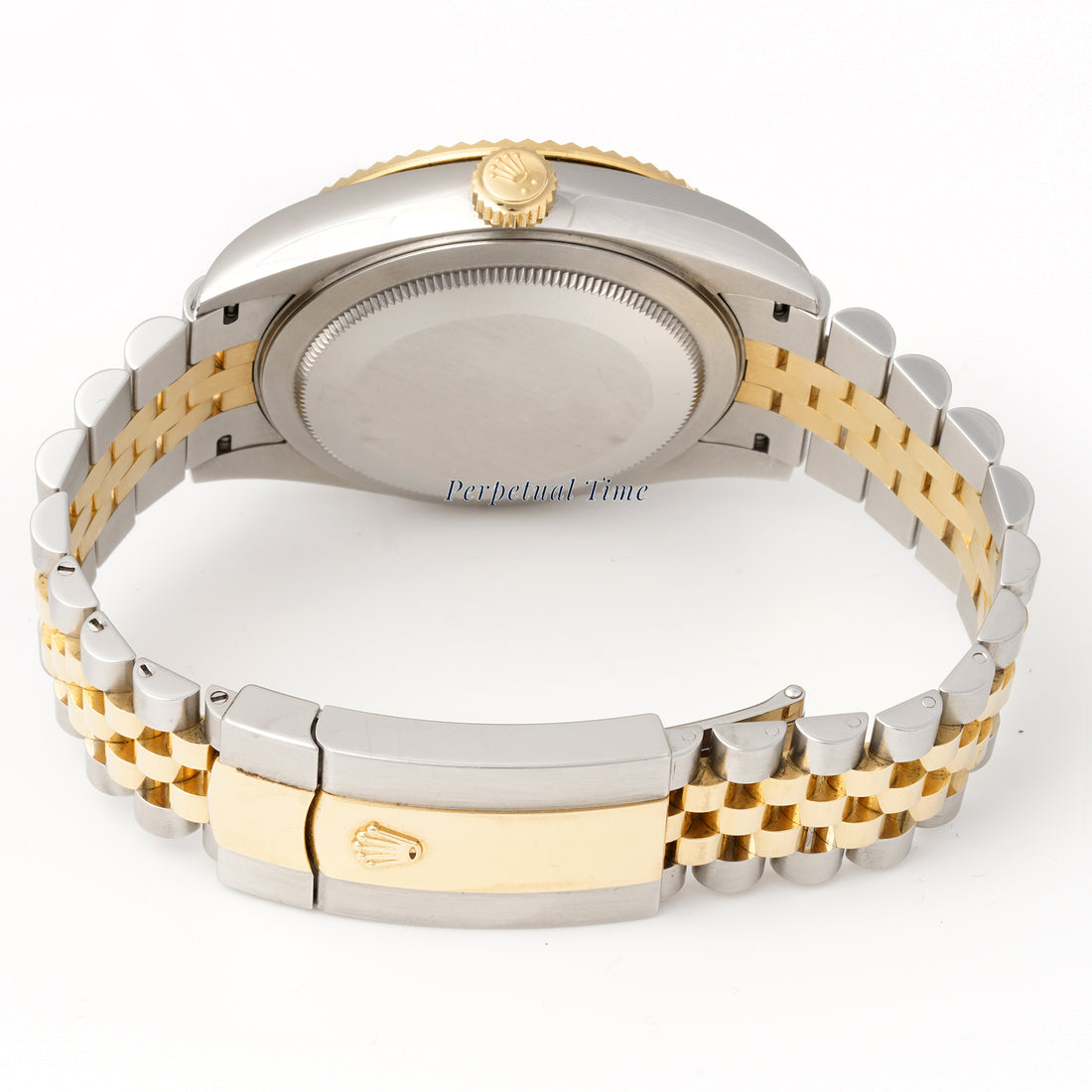 Rolex Sky-Dweller 42mm Stainless Steel & Yellow Gold 326933 Champagne Dial | Index hour markers, Fluted bezel