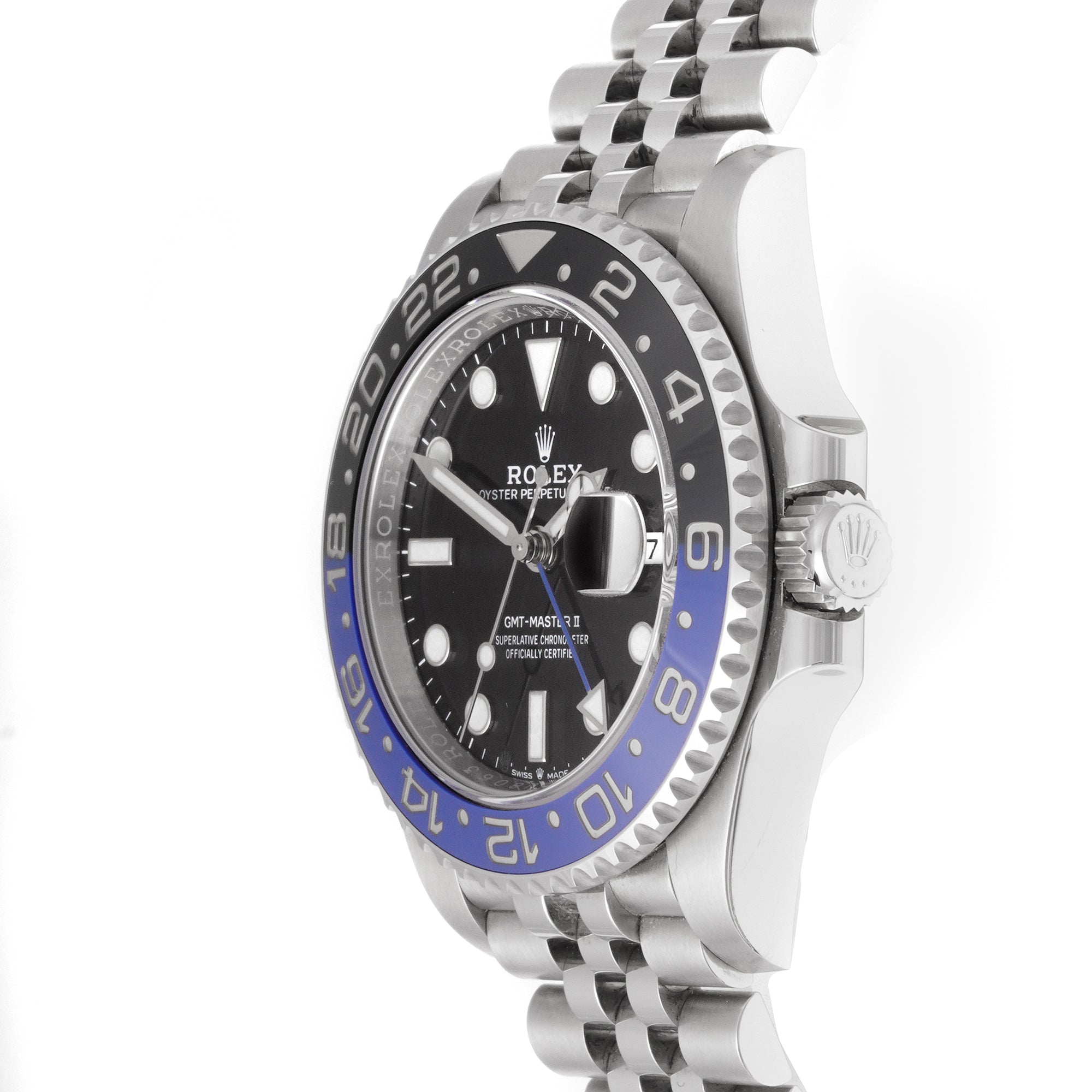 Rolex GMT-Master II 40mm Stainless Steel 126710BLNR Batgirl | Black Dial | Jubilee band