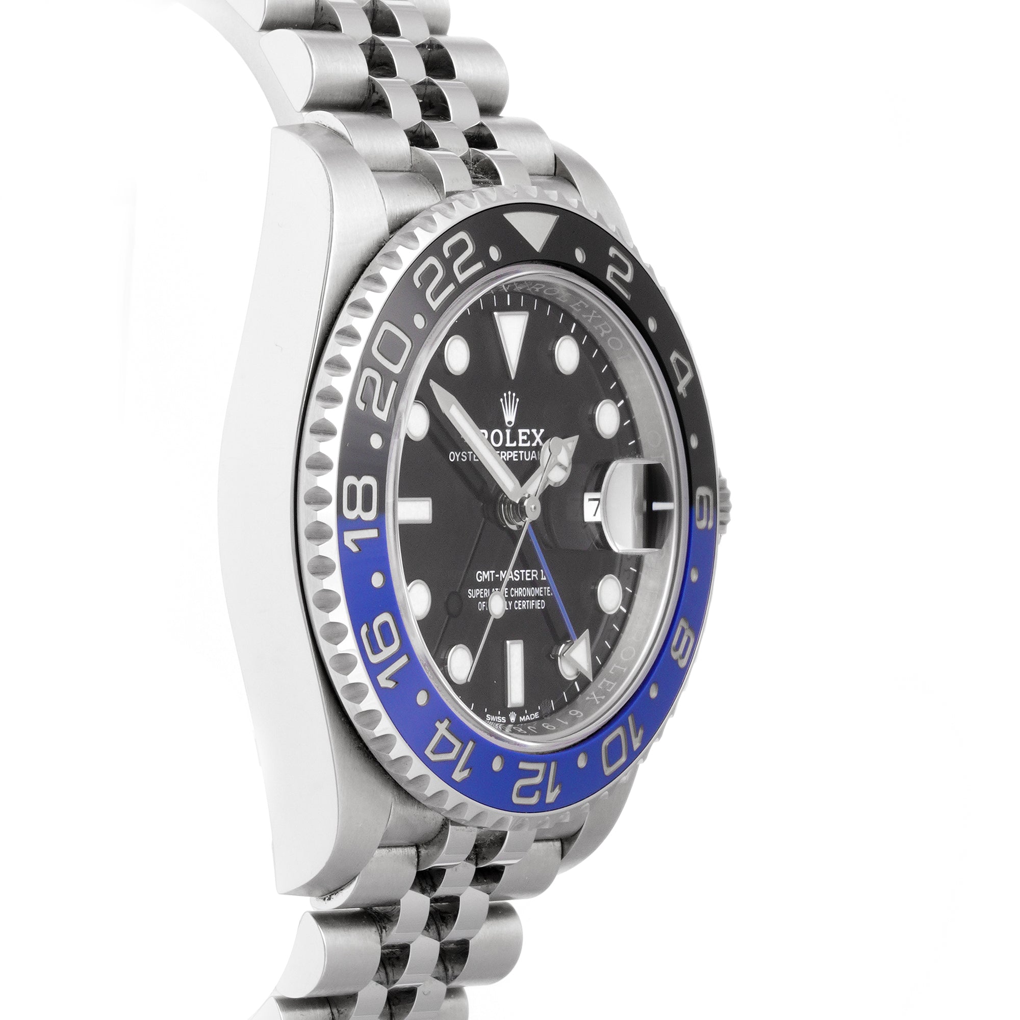 Rolex GMT-Master II 40mm Stainless Steel 126710BLNR Batgirl | Black Dial | Jubilee band