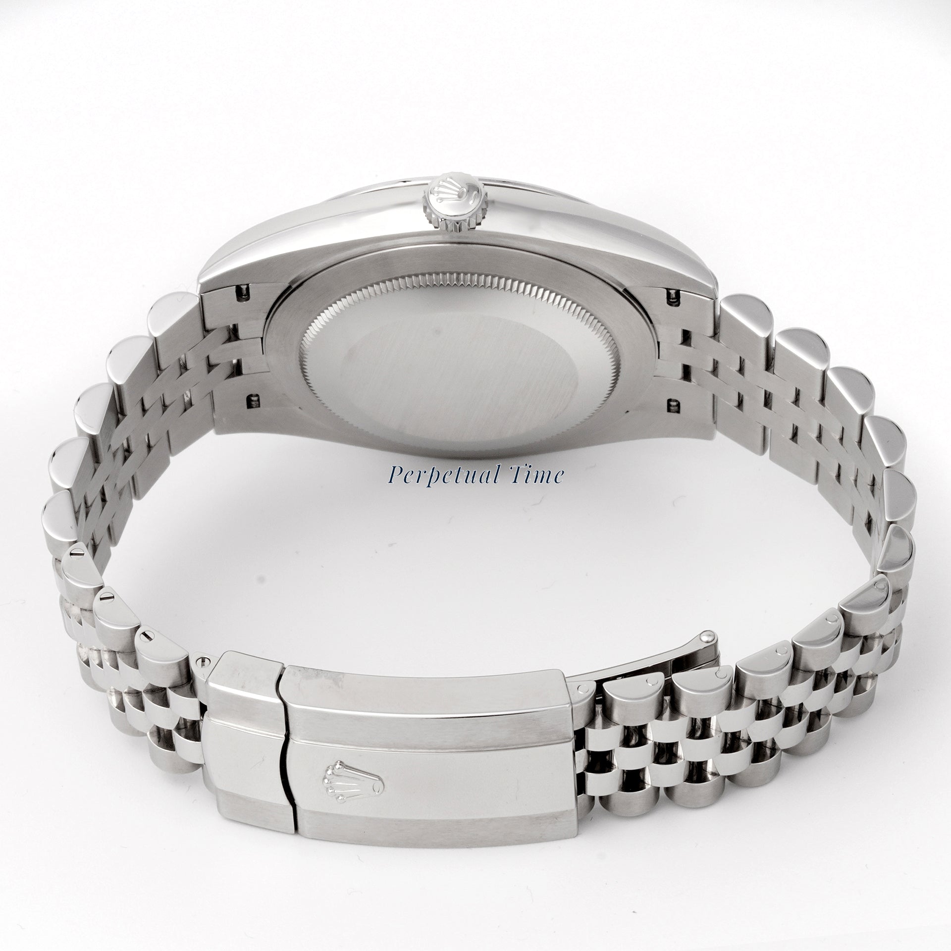 Rolex Datejust 41mm Stainless Steel 126300 Slate Dial | Index hour markers, Smooth bezel