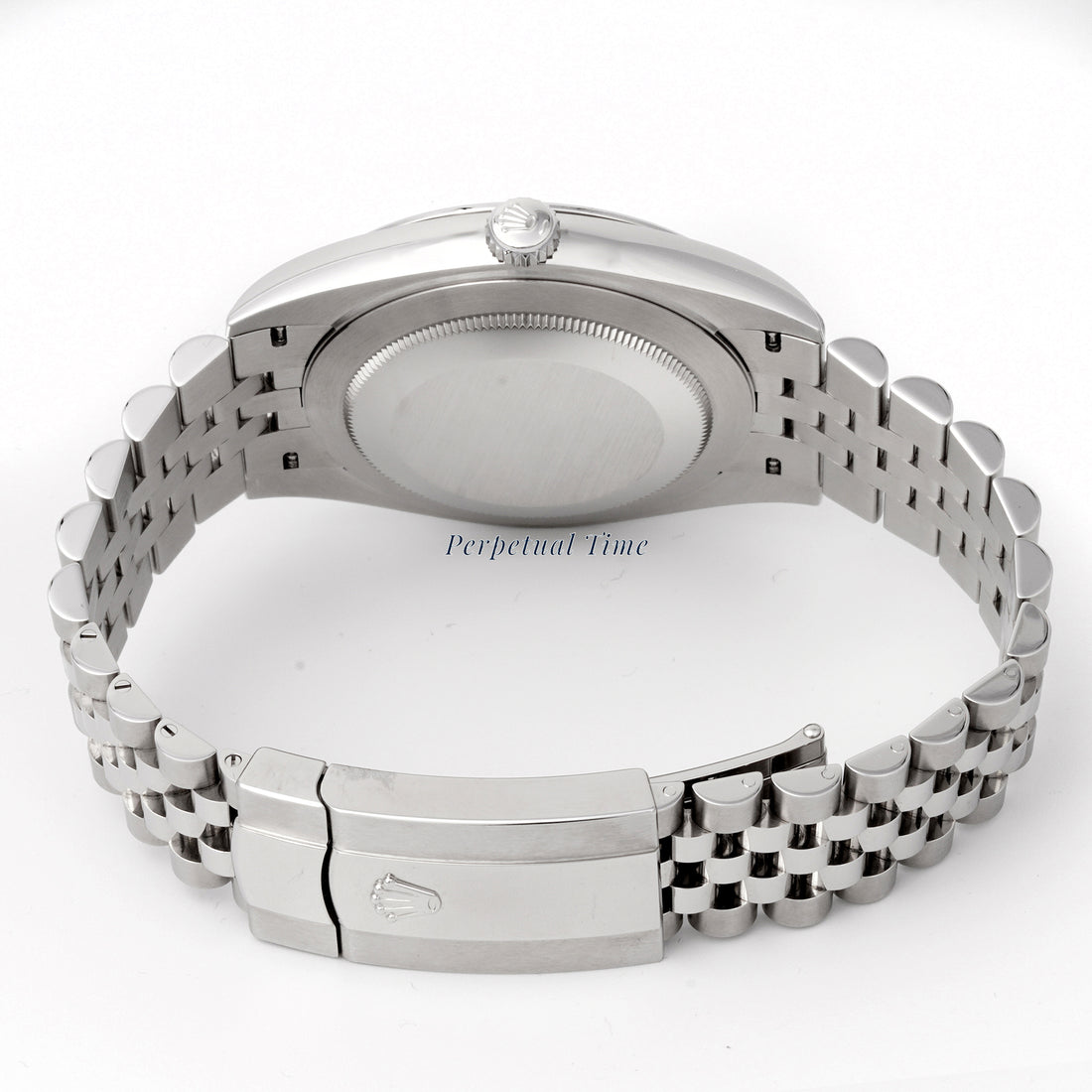Rolex Datejust 41mm Stainless Steel 126300 Slate Dial | Index hour markers, Smooth bezel