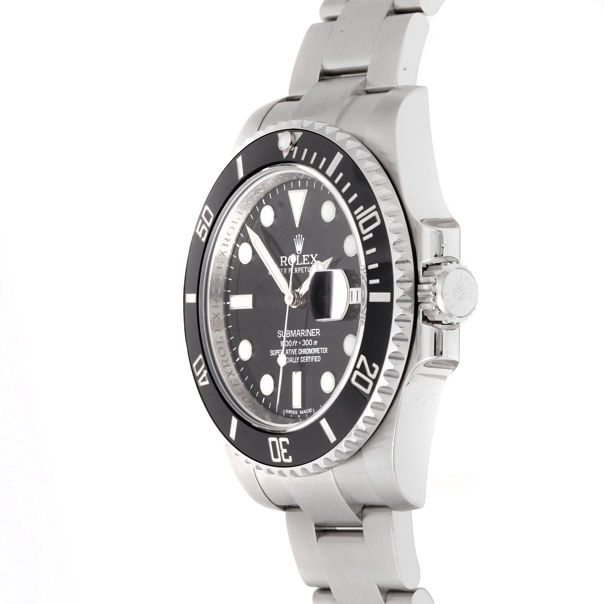 Rolex Submariner 40mm Stainless Steel 116610LN Black Dial |