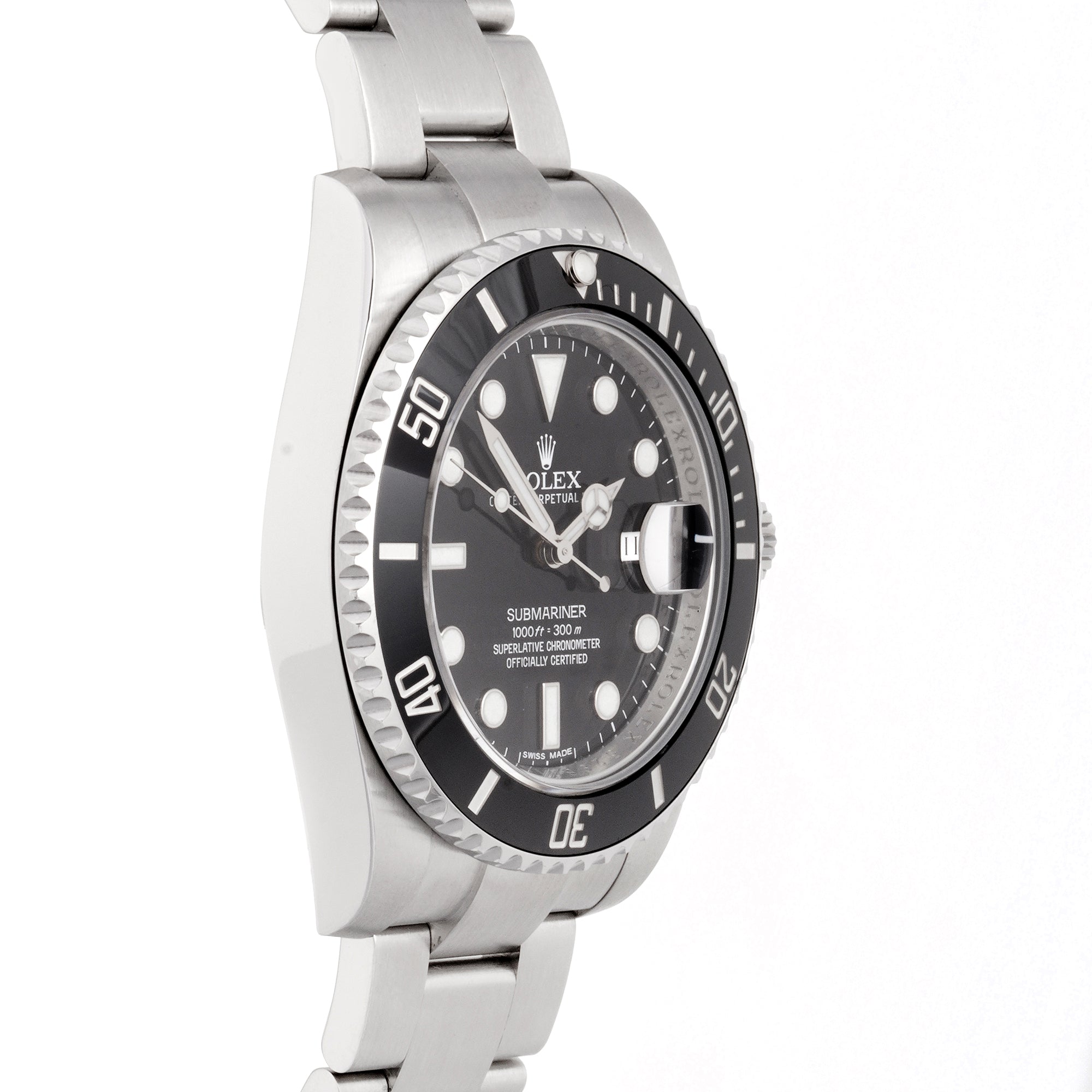 Rolex Submariner 40mm Stainless Steel 116610LN Black Dial |