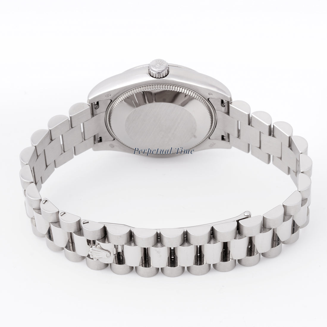 Rolex Datejust 31mm White Gold 178279 Silver Dial | Index hour markers, Fluted bezel