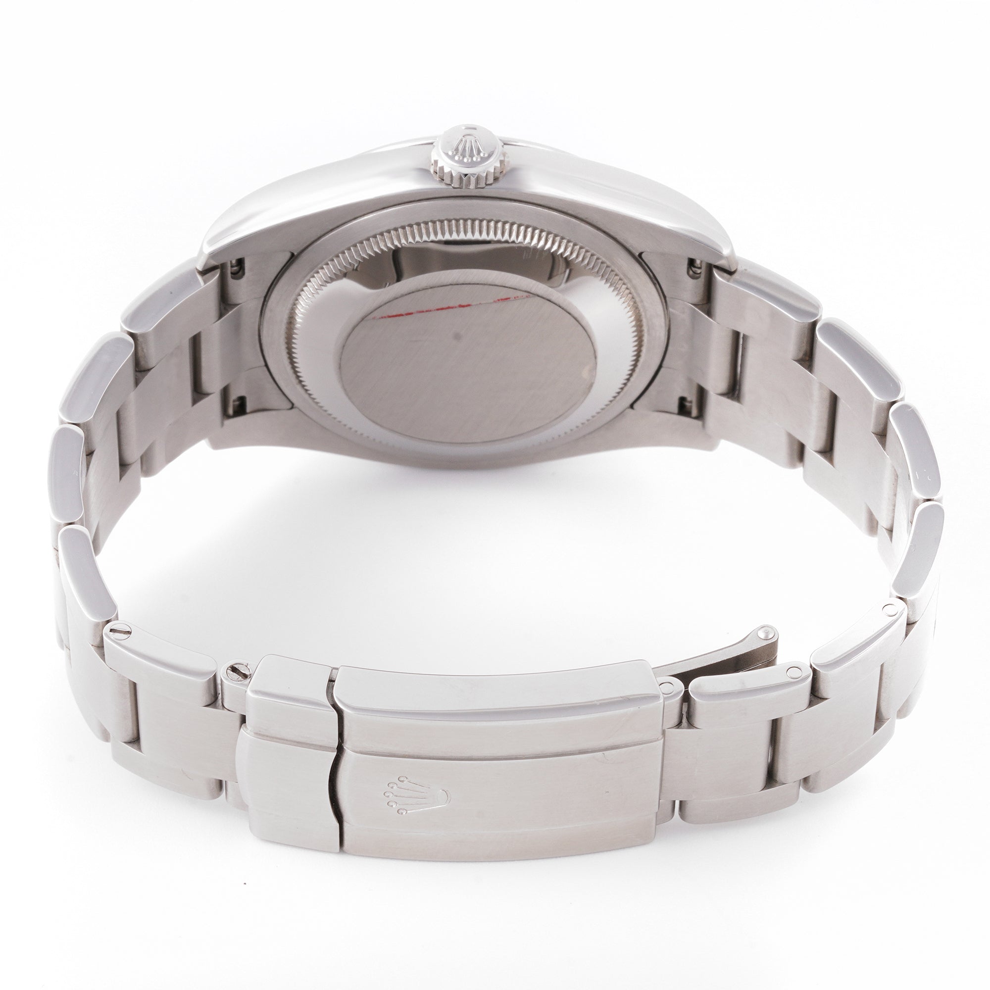 Rolex Air-King 34mm Stainless Steel 114200 Blue Dial | Index & 3-6-9 Arabic Numerals hour markers, Smooth bezel