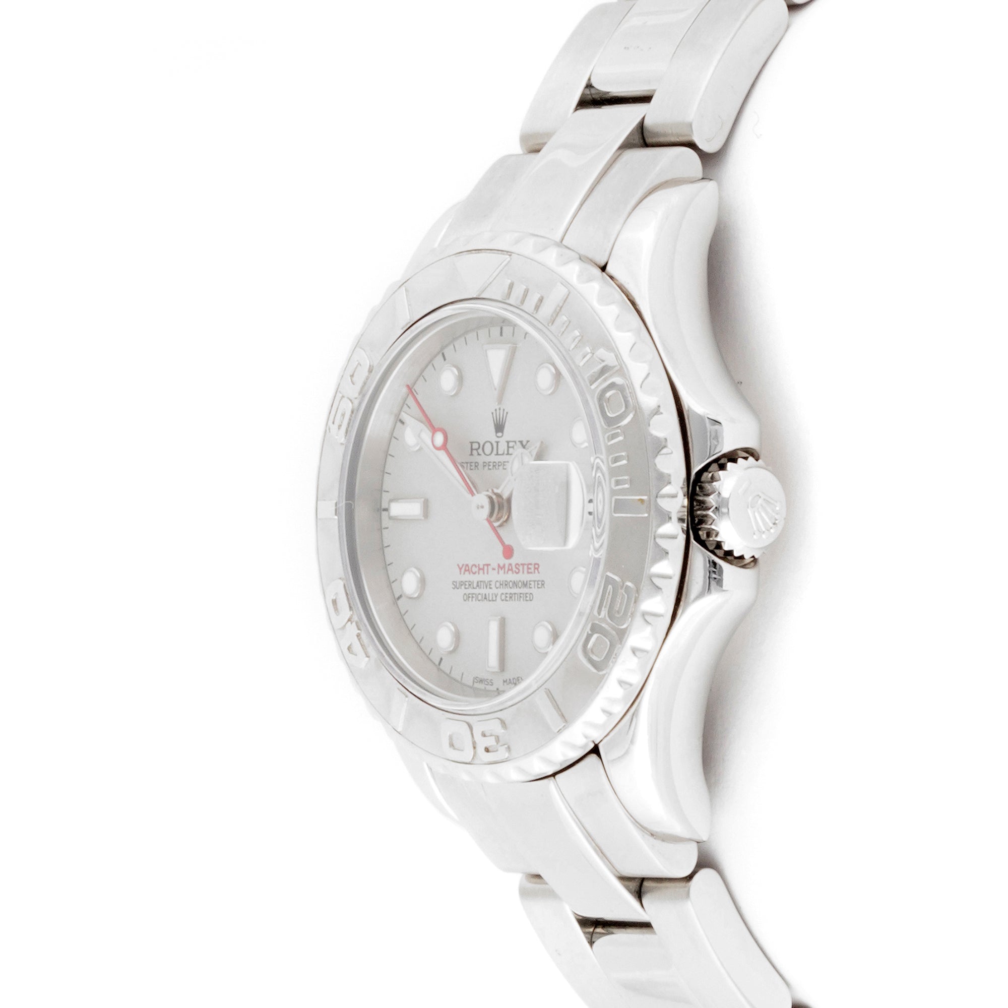Rolex Yacht-Master 29mm Stainless Steel & Platinum 169622 Slate Dial |