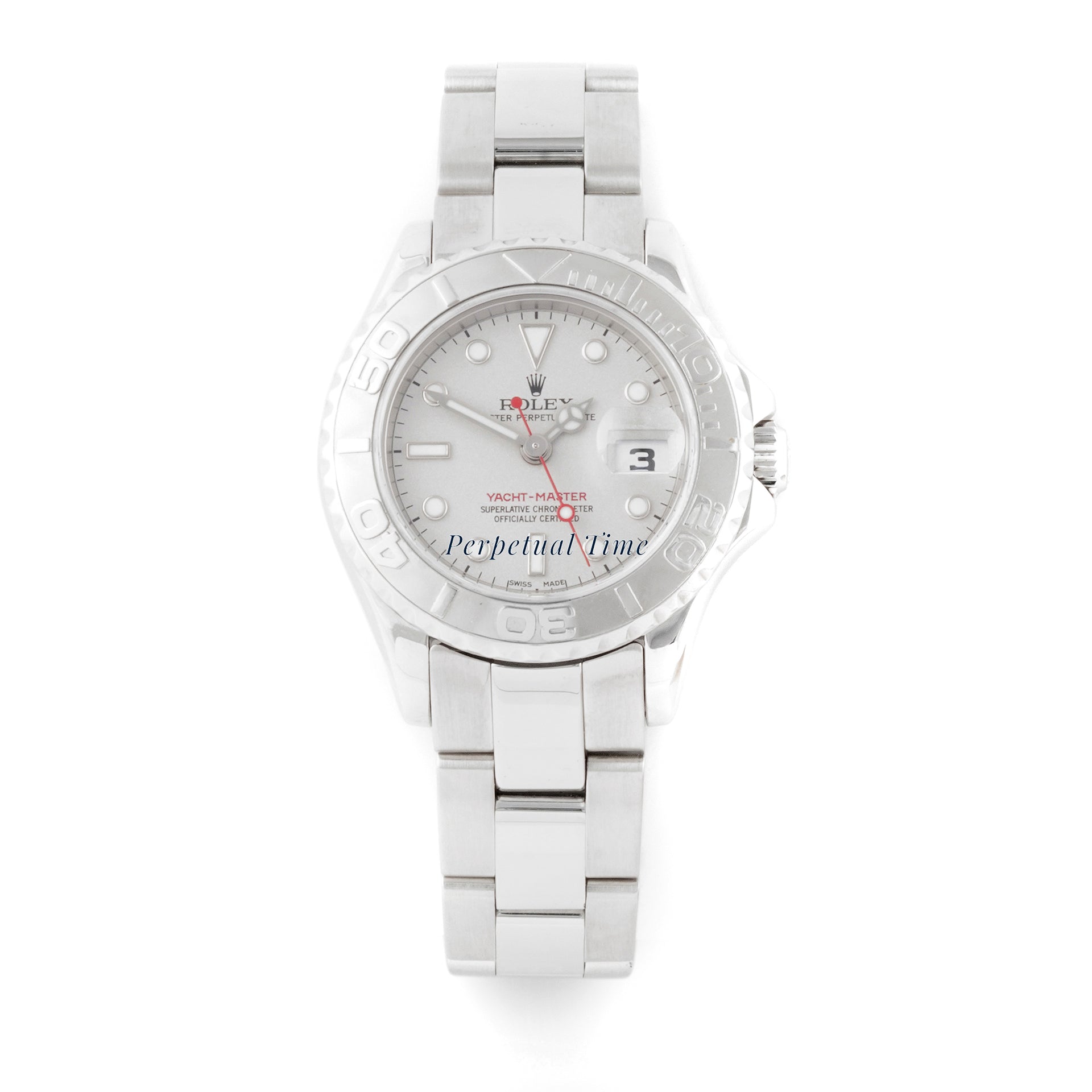 Rolex Yacht-Master 29mm Stainless Steel & Platinum 169622 |Slate Dial |Oyster Band