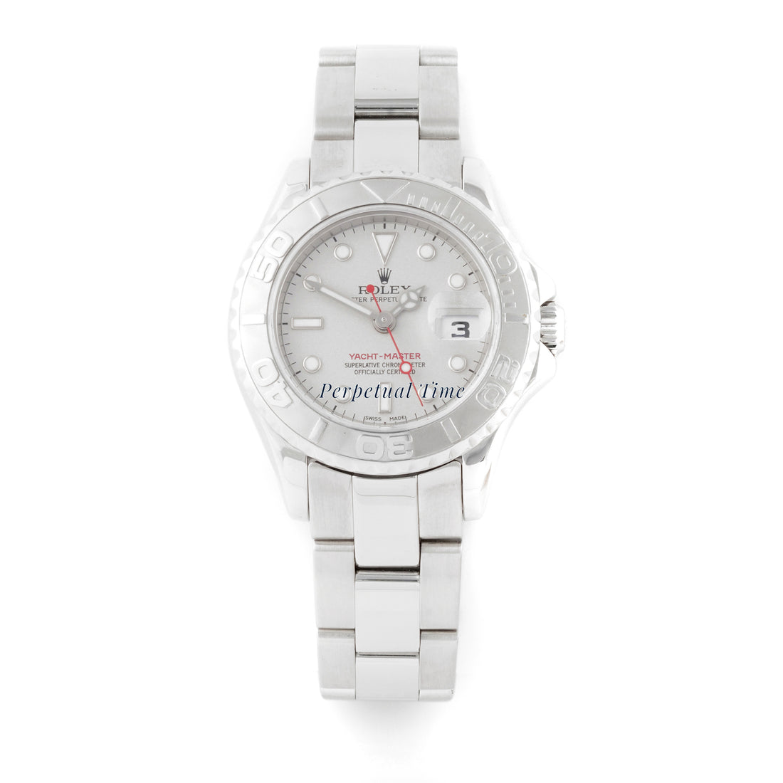 Rolex Yacht-Master 29mm Stainless Steel & Platinum 169622 |Slate Dial |Oyster Band