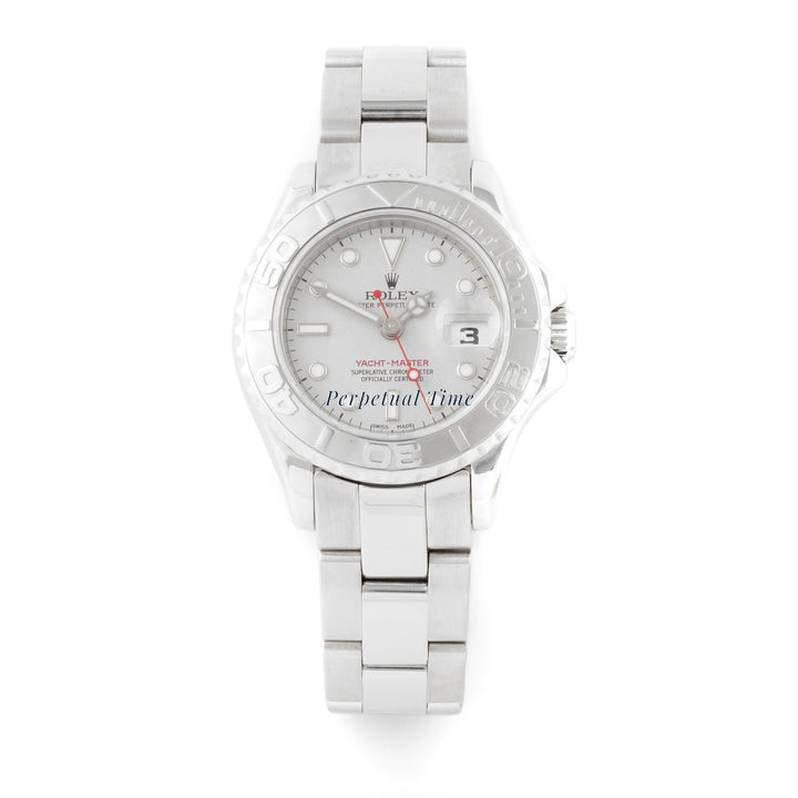 Rolex Yacht-Master 29mm Stainless Steel & Platinum 169622 |Slate Dial |Oyster Band