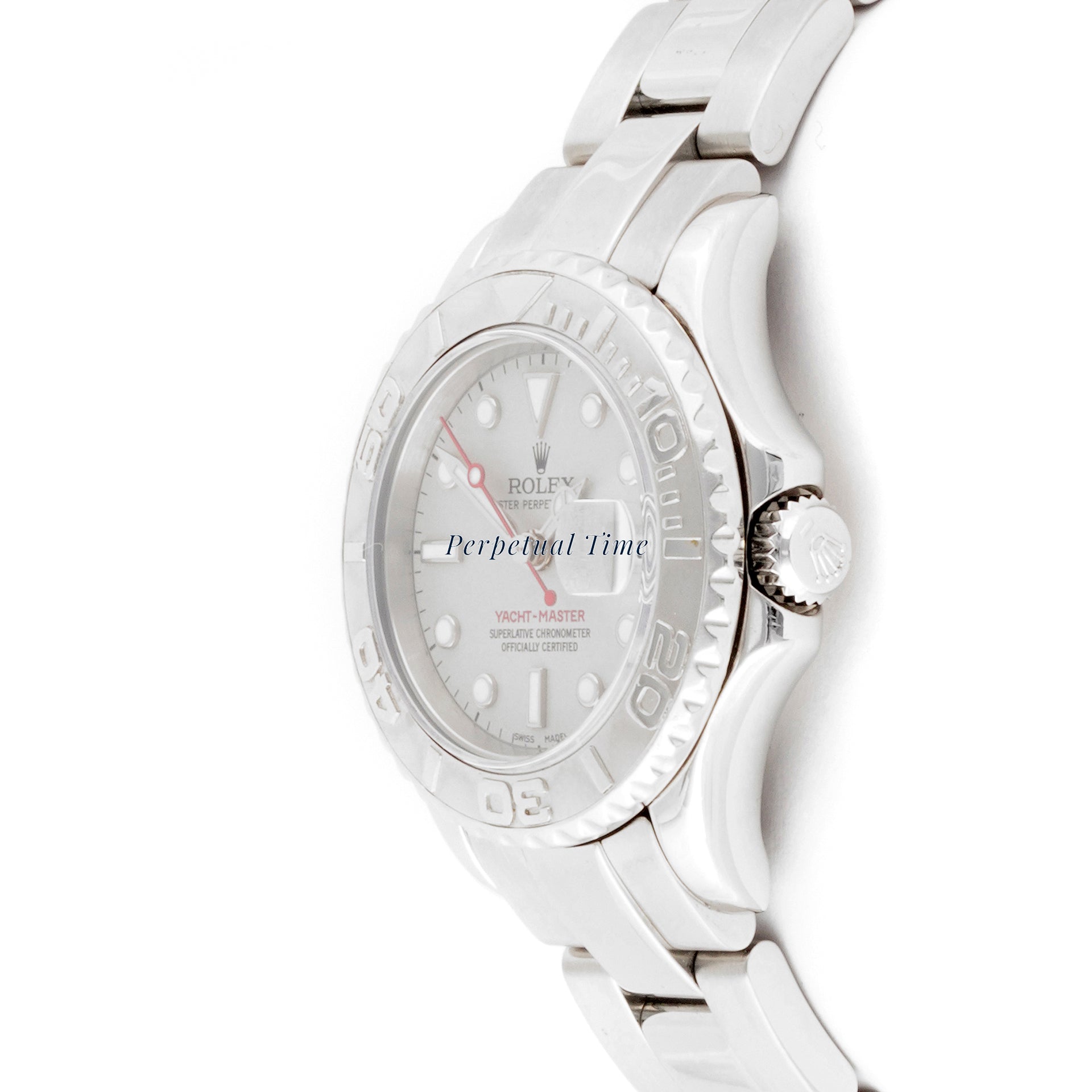 Rolex Yacht-Master 29mm Stainless Steel & Platinum 169622 |Slate Dial |Oyster Band