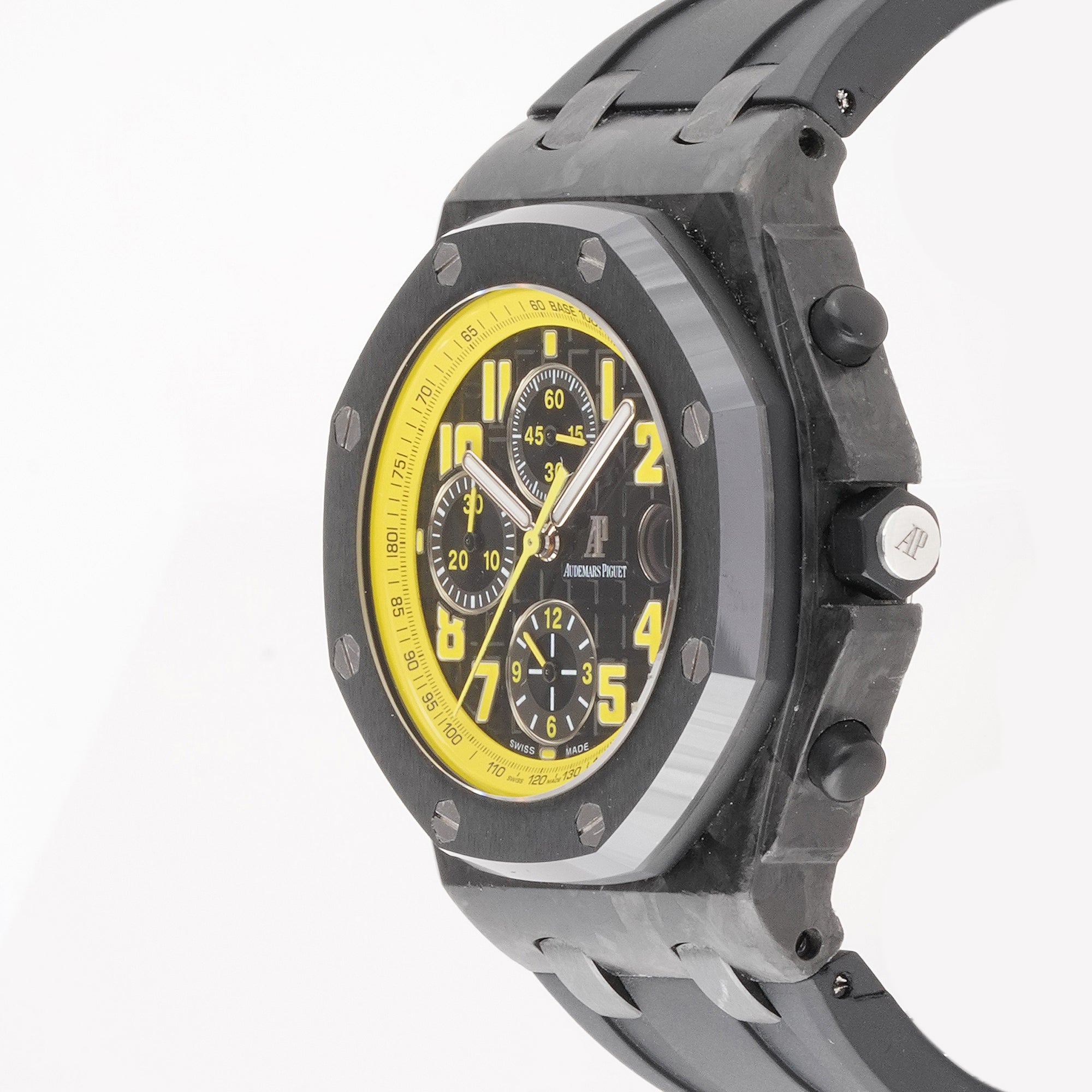 Audemars Piguet Royal Oak Offshore 42 mm Carbon 26176FO Black Tapisserie Dial | Bumblebee