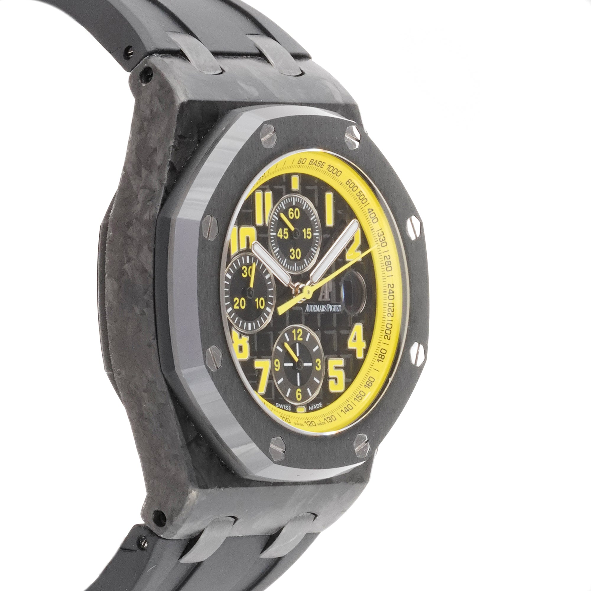 Audemars Piguet Royal Oak Offshore 42 mm Carbon 26176FO Black Tapisserie Dial | Bumblebee