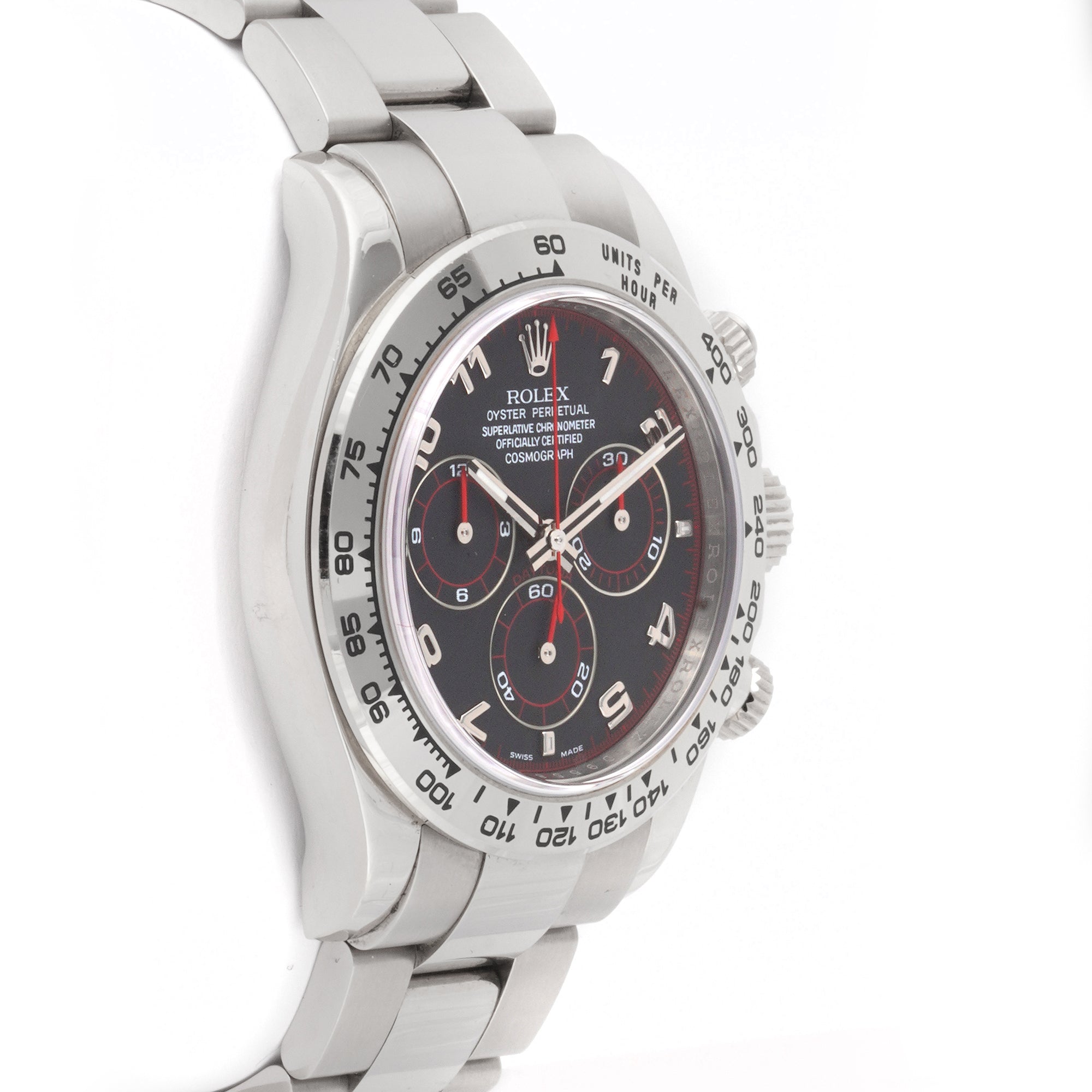 Rolex Daytona 40mm White Gold 116509 Black Dial |