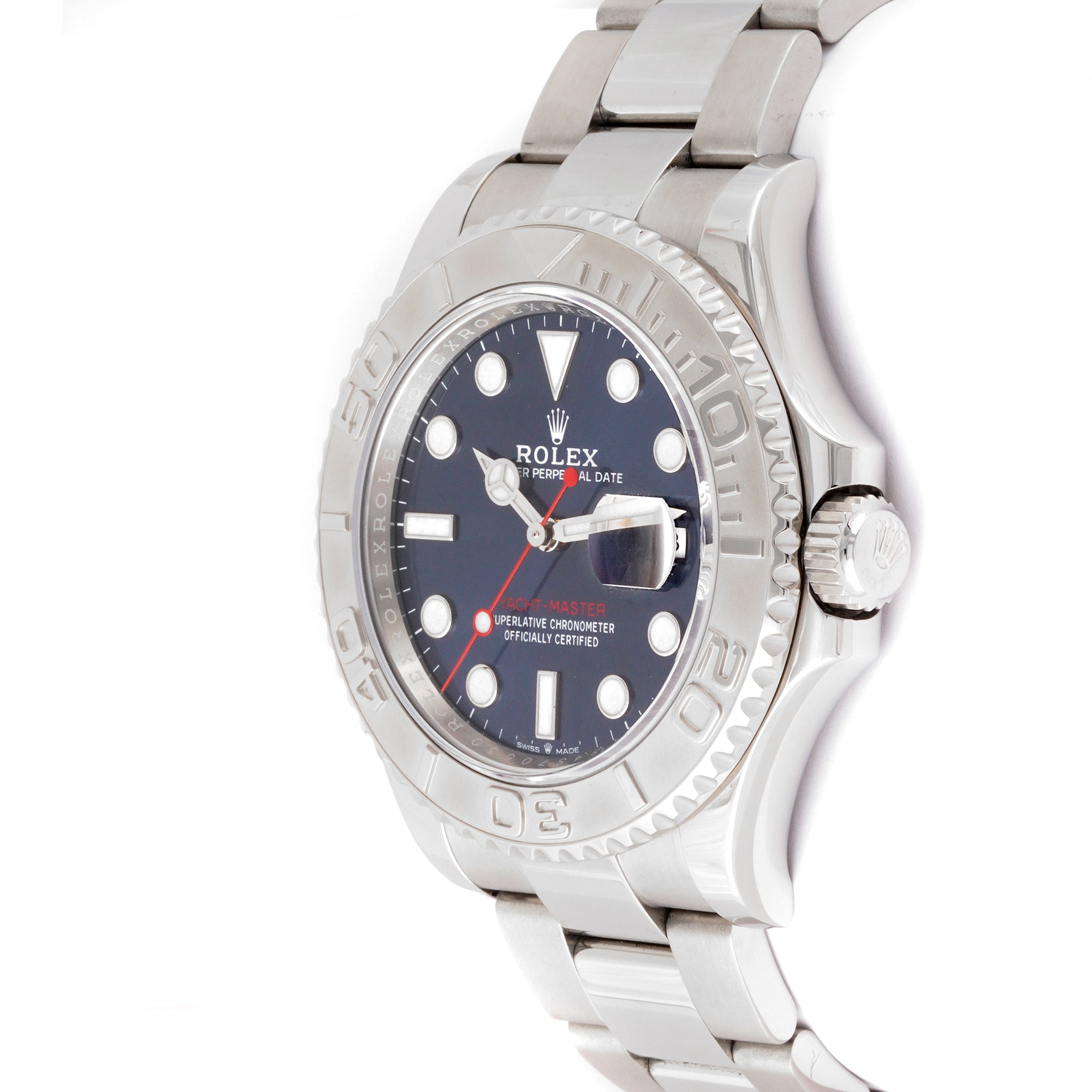 Rolex Yacht-Master 40mm Stainless Steel & Platinum 126622 Blue Dial |