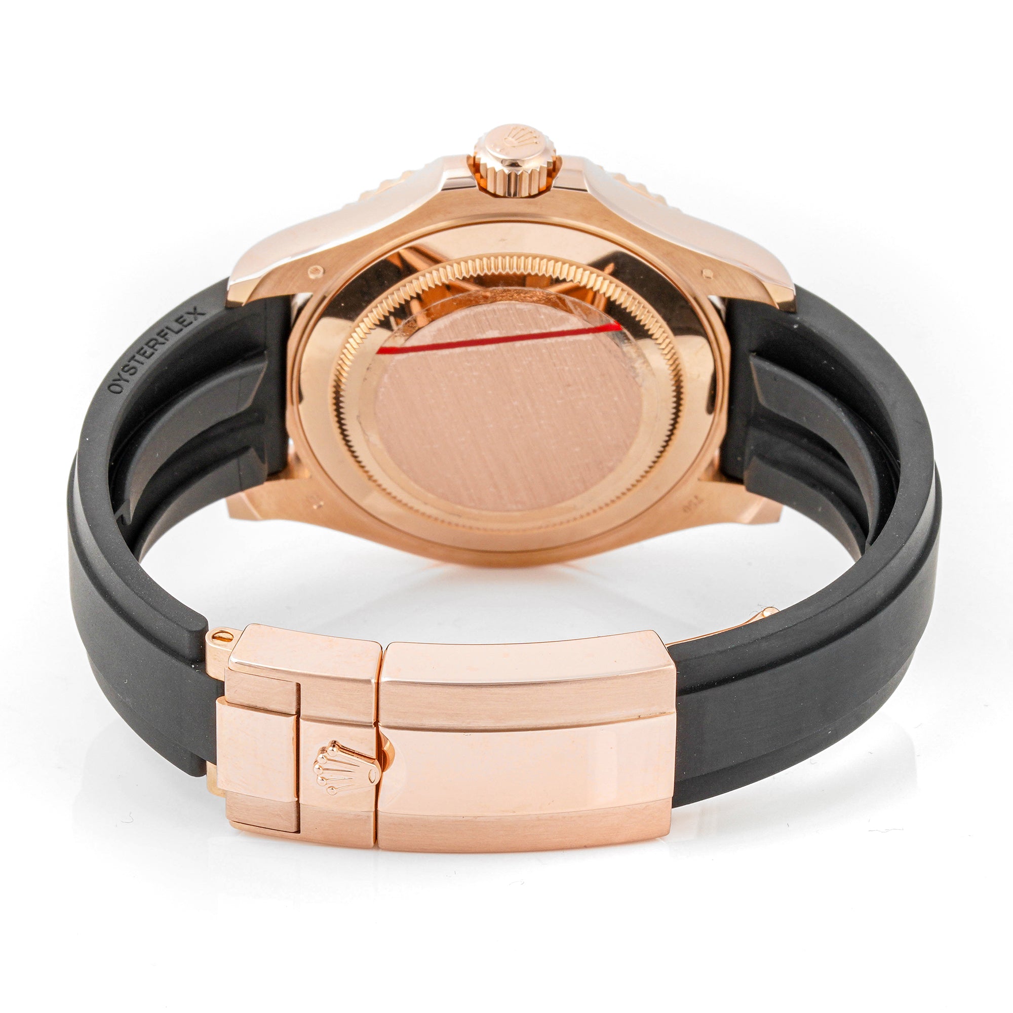 Rolex Yacht-Master 40mm Rose Gold 116655 Black Dial |