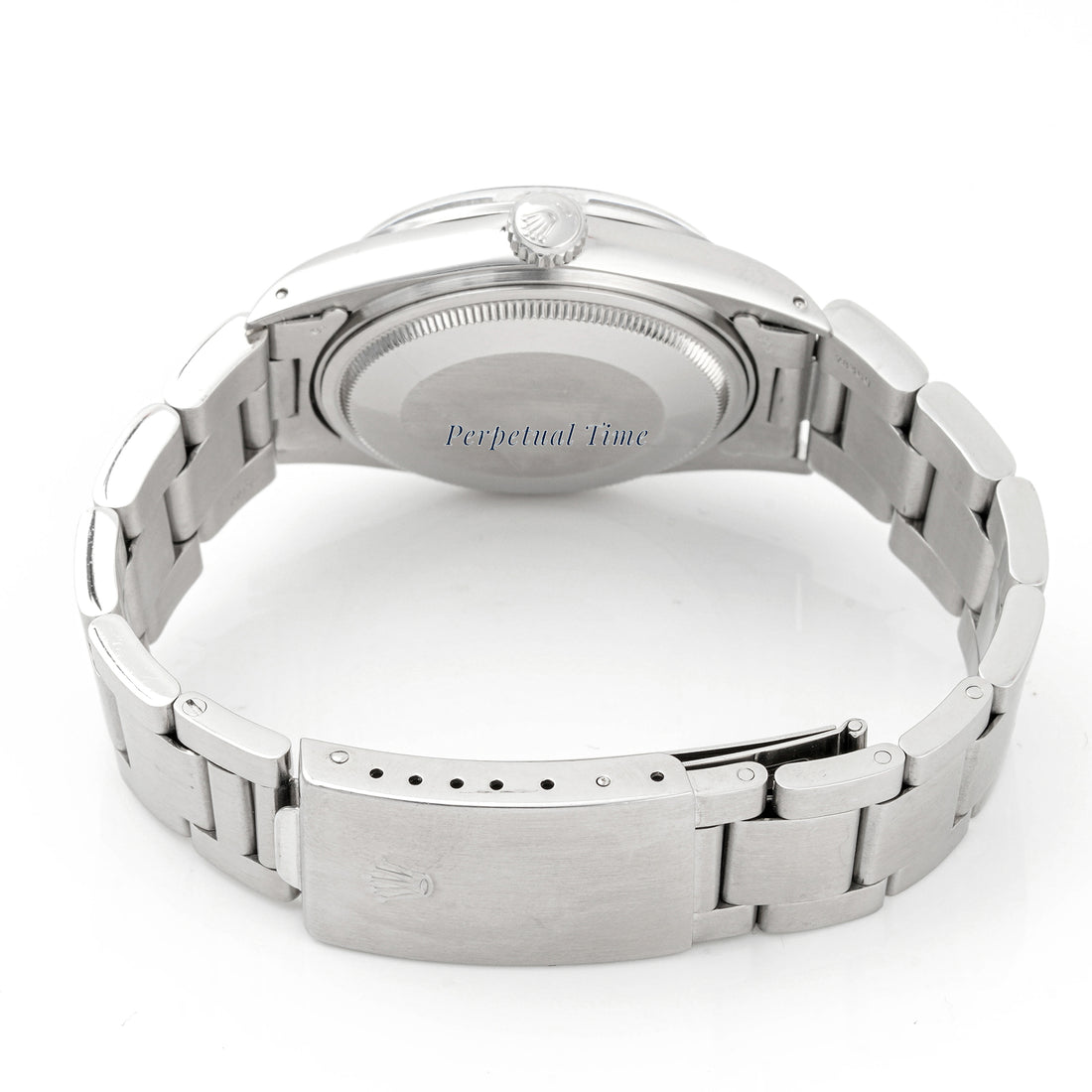 Rolex Datejust 36mm Stainless Steel 1600 Silver Dial | Stick hour markers, Smooth bezel