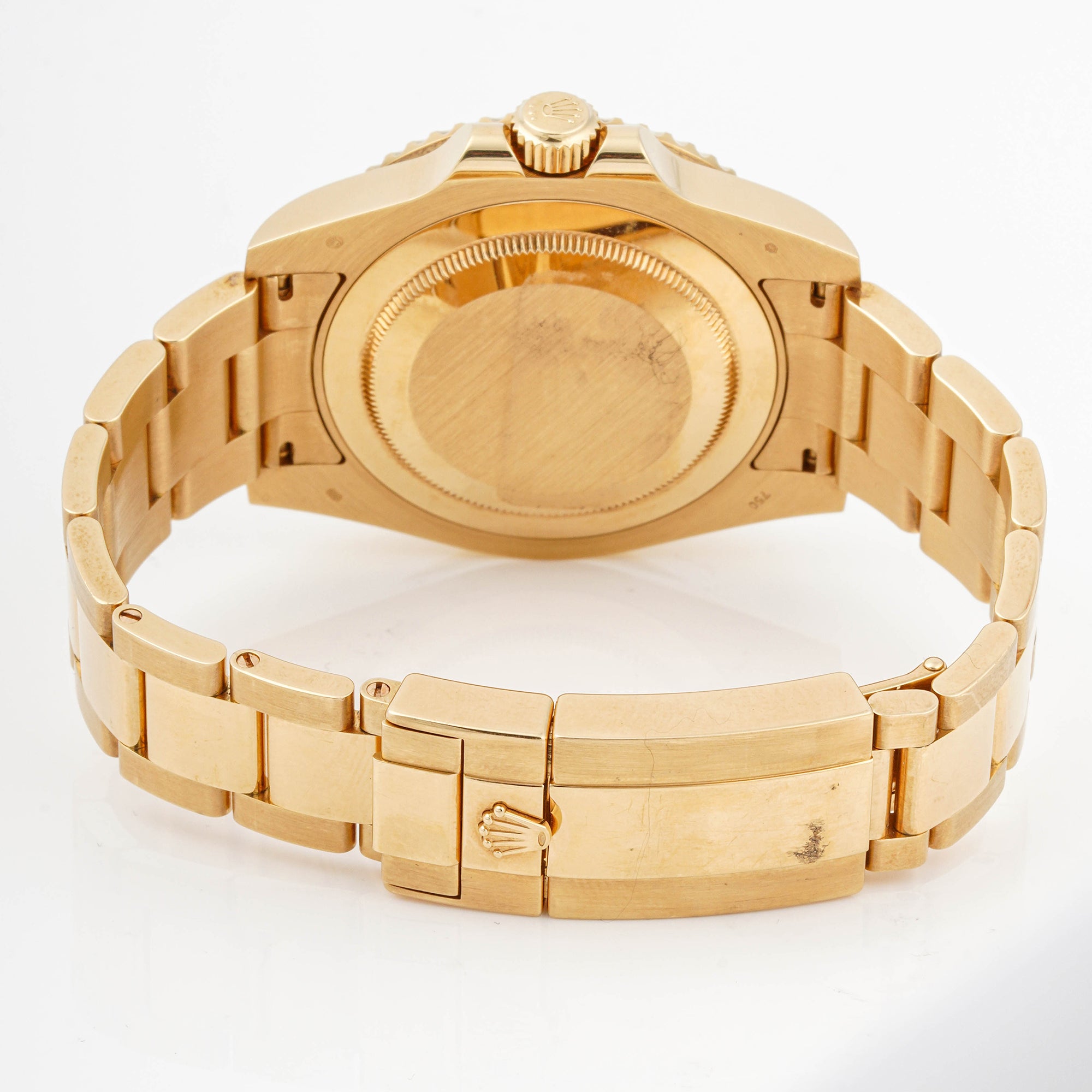 Rolex GMT-Master II 40mm Yellow Gold  116718 |Error Green Dial | Yellow gold Oyster |