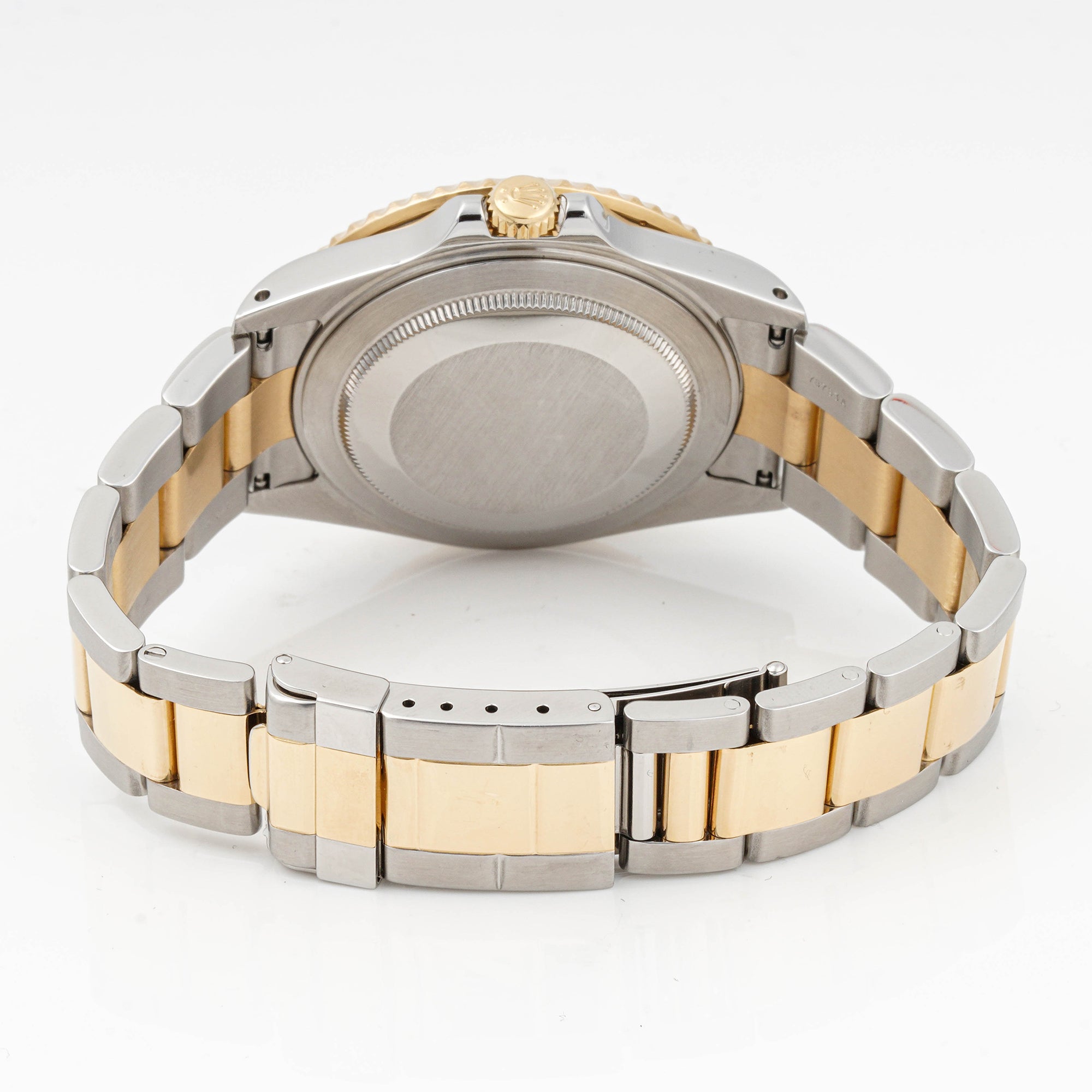 Rolex GMT-Master II 40mm Stainless Steel & Yellow Gold 16713 Champagne Dial |