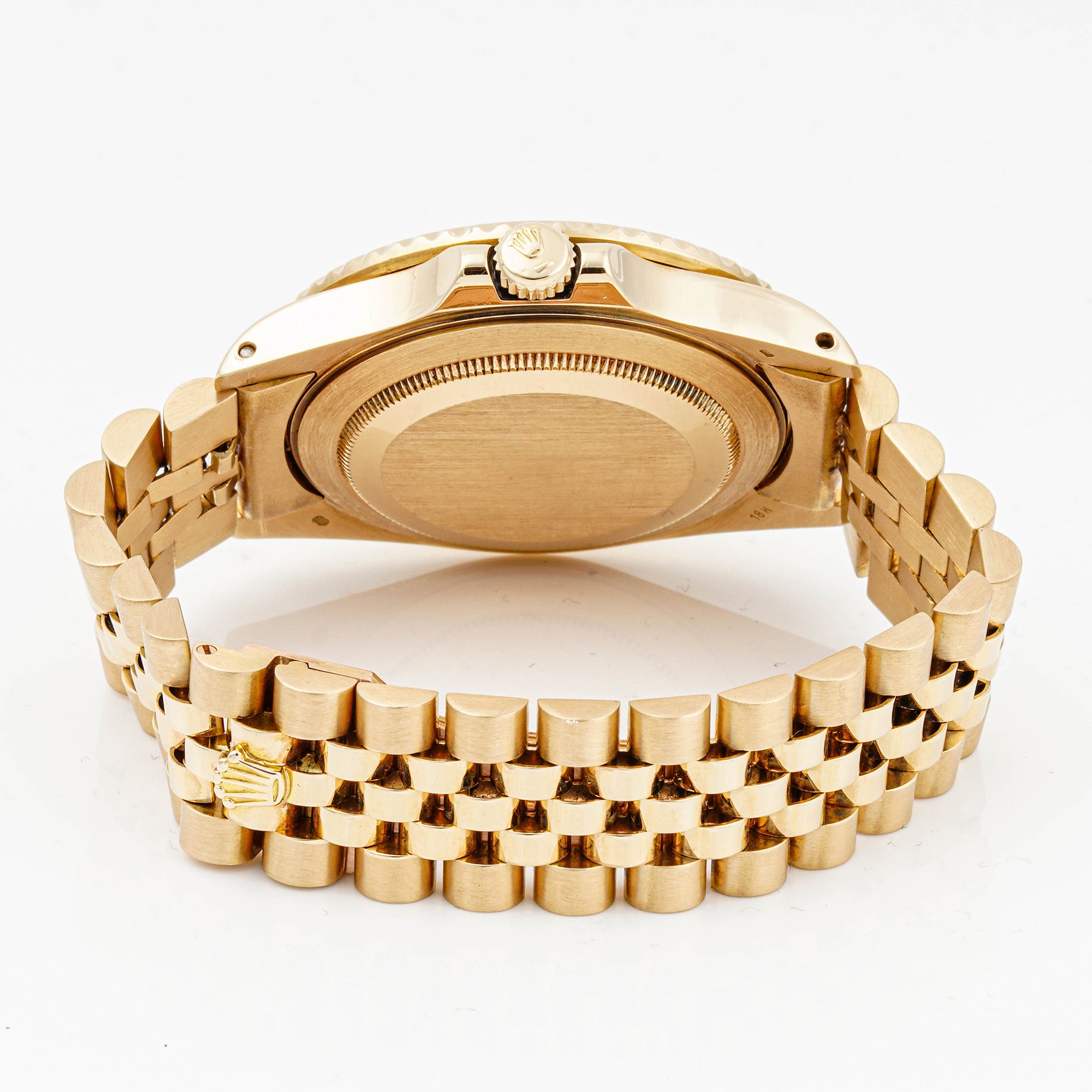 Rolex GMT-Master II 40 mm Yellow Gold & Stainless Steel 16718 Brown Dial |