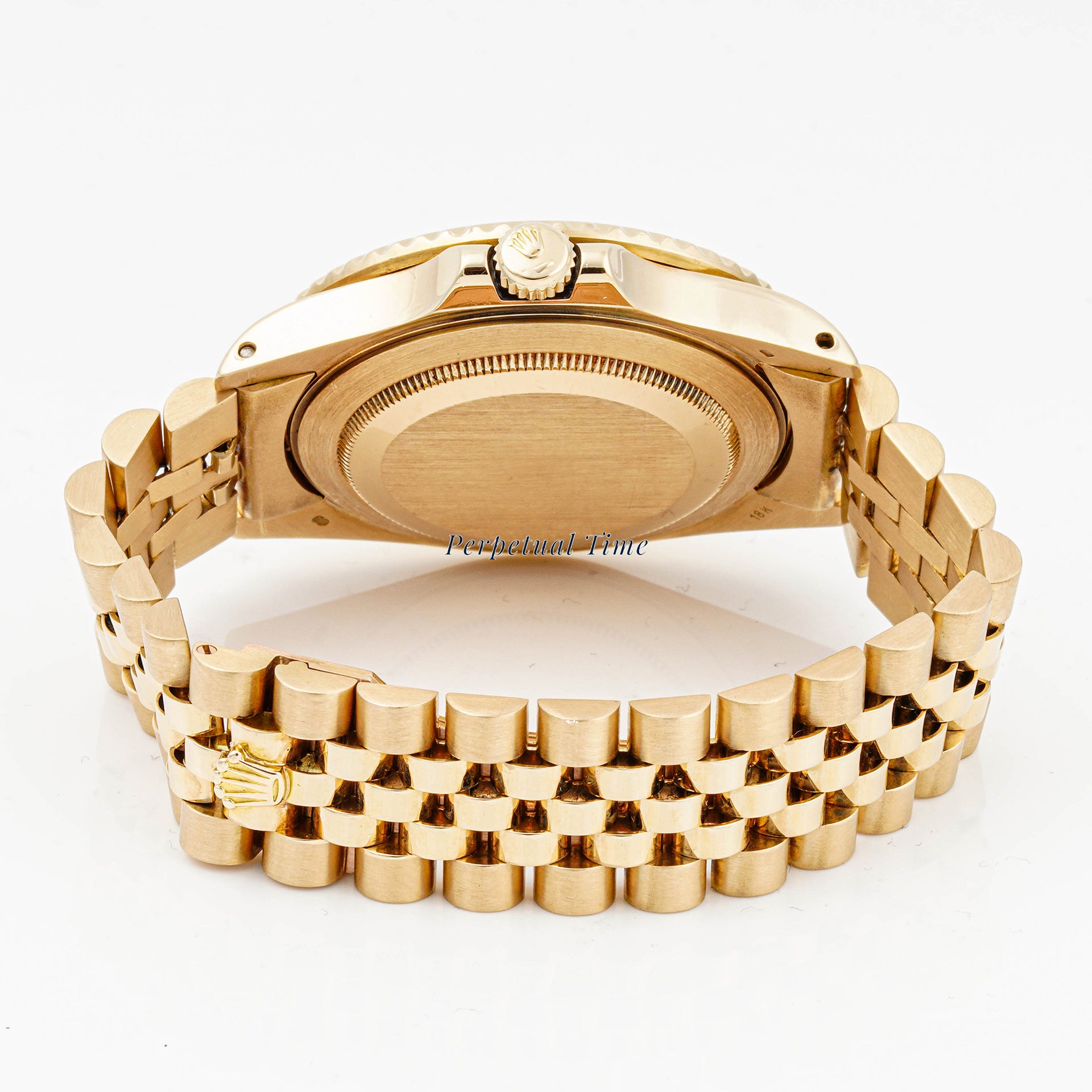 Rolex GMT-Master II 40 mm “Rootbeer” Yellow Gold & Stainless Steel 16718 Brown Dial | Jubilee Band |
