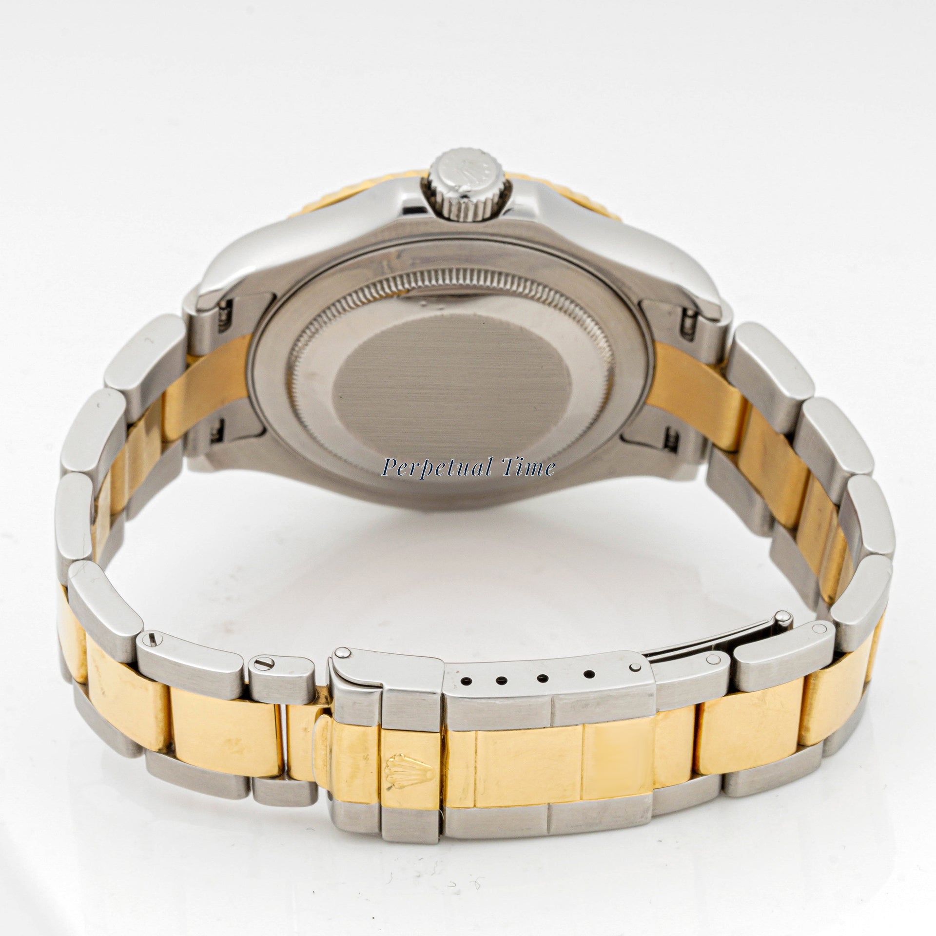 Rolex Yacht-Master 40mm Yellow Gold & Stainless Steel 16623 White Dial | Yellow gold bezel| Oyster band