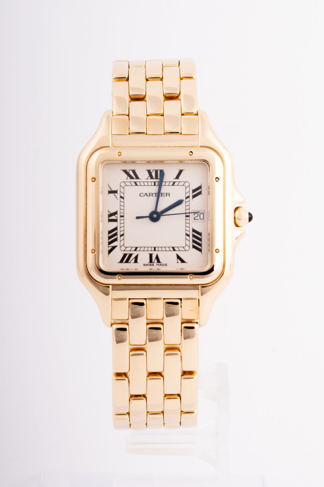 CARTIER PANTHERE YELLOW GOLD 27MM | IVORY DIAL| YELLOW GOLD BAND|