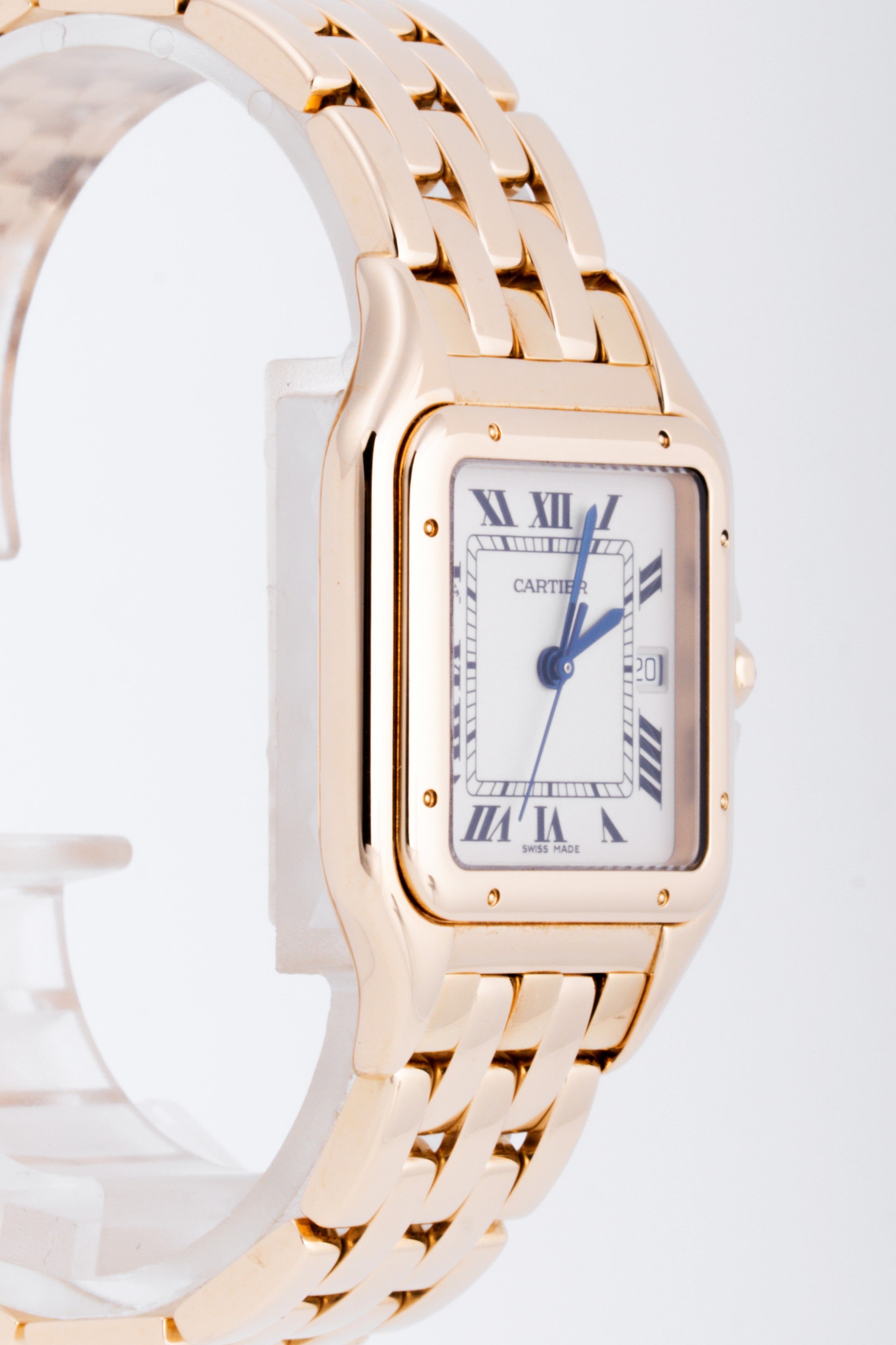 CARTIER PANTHERE YELLOW GOLD 27MM 106000M| IVORY DIAL| YELLOW GOLD BAND|