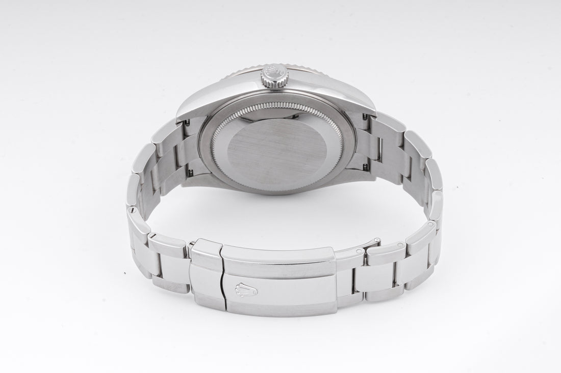 ROLEX SKYDWELLER 42MM STAINLESS STEEL 326934| GREEN DIAL| FLUTED BEZEL| OYSTER BAND